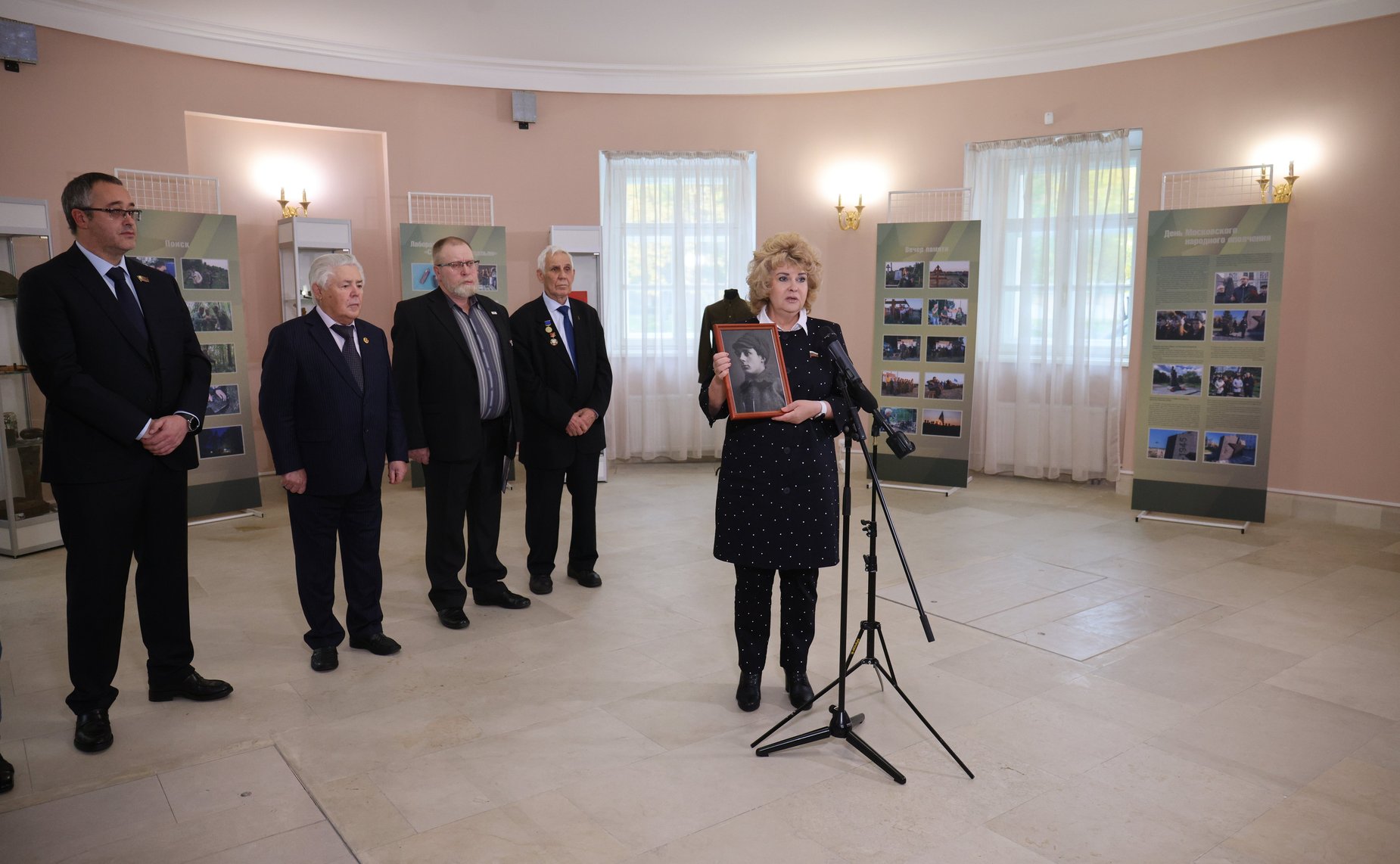 Нина Куликовских приняла участие в патриотических мероприятиях, посвященных памяти Московского народного ополчения