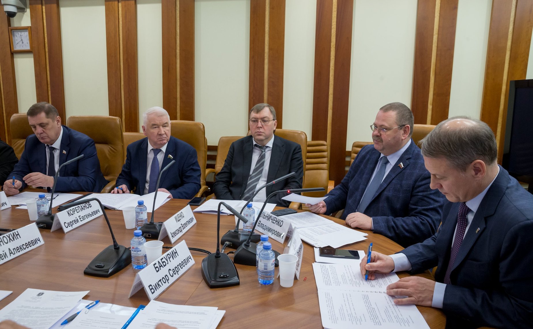 Заседание Комиссии Совета законодателей по делам Федерации, региональной политике и местному самоуправлению