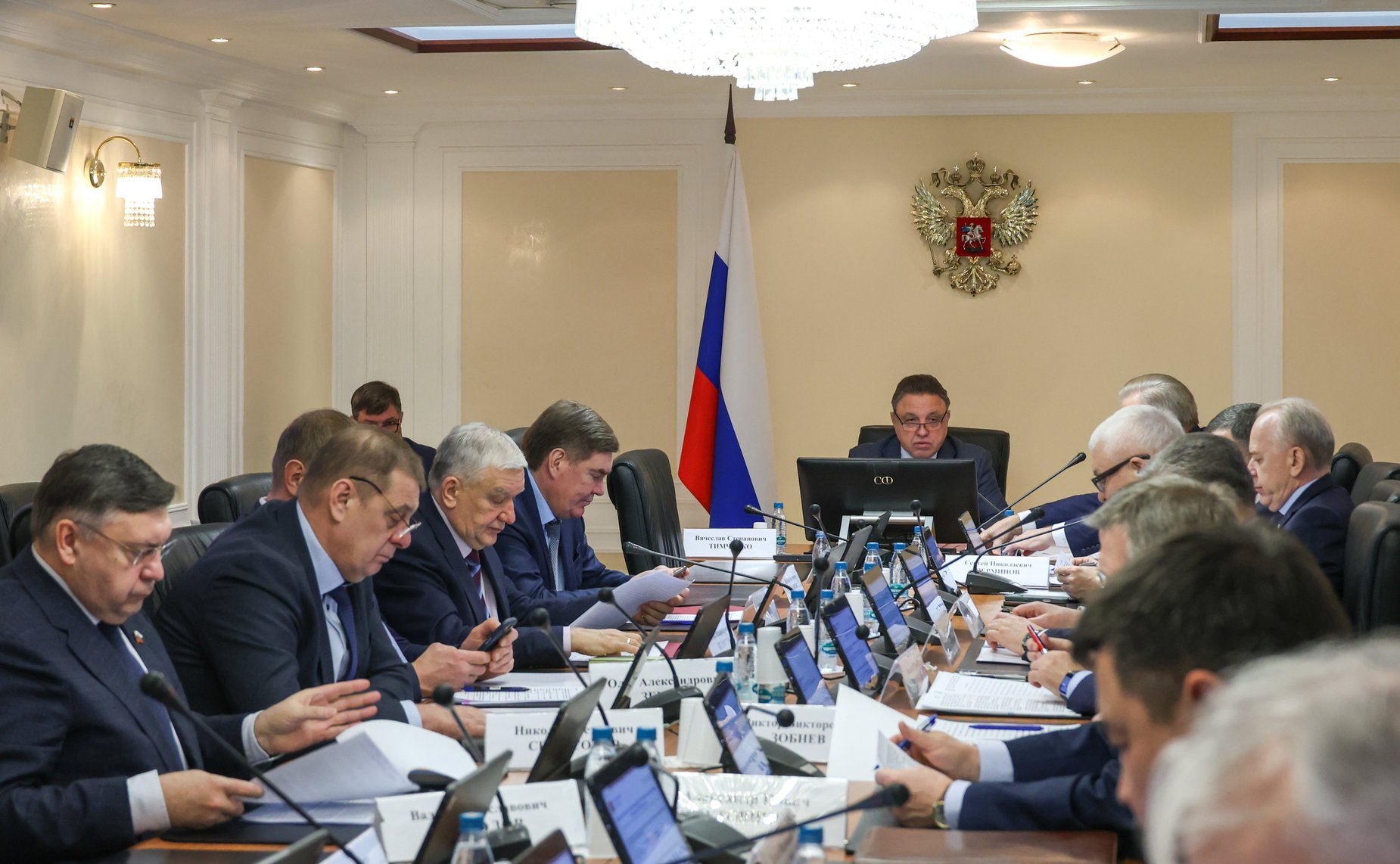Заседание Комитета Совета Федерации по Регламенту и организации парламентской деятельности