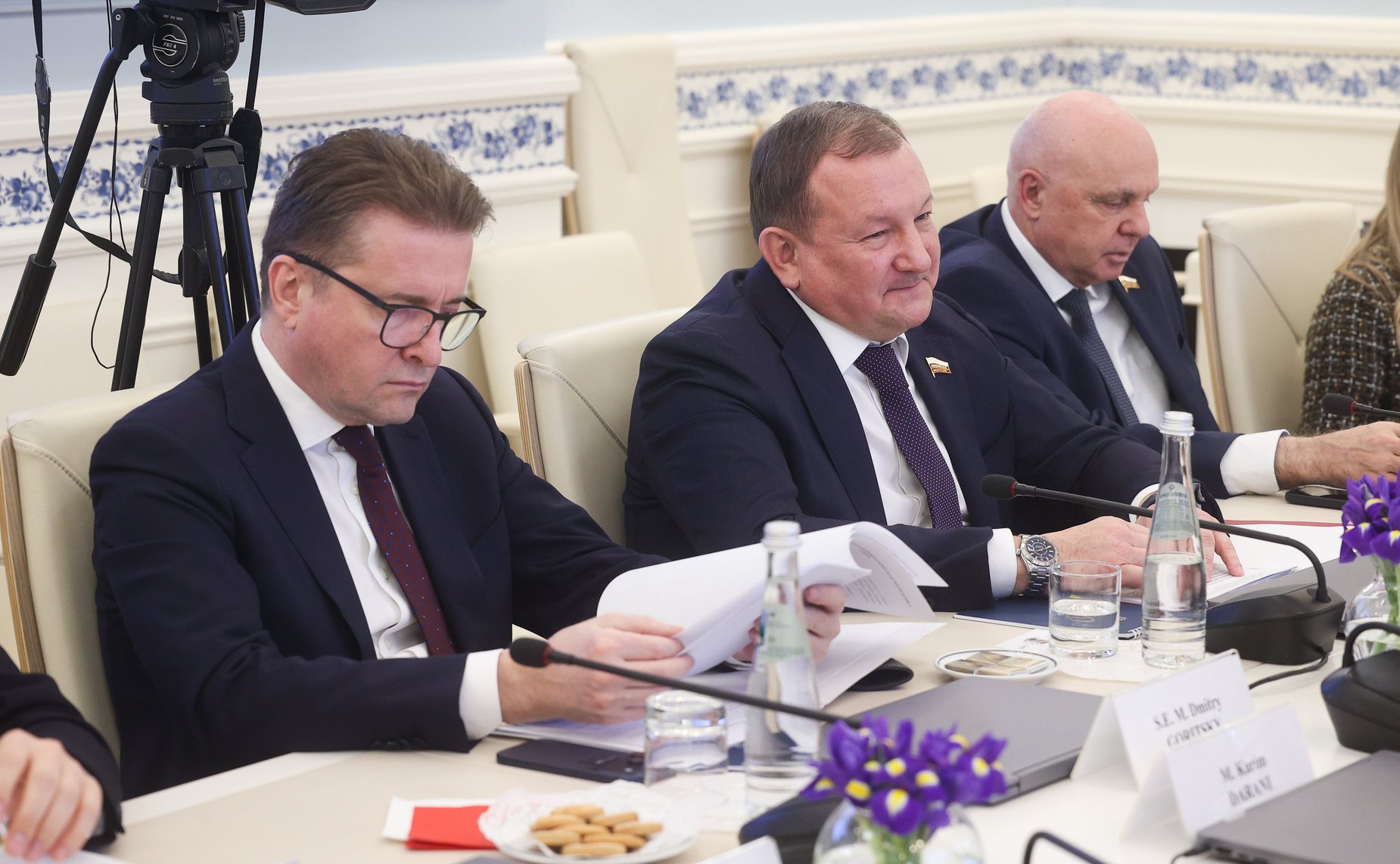 Встреча Михаила Борщева с Чрезвычайным и Полномочным Послом Алжирской Народной Демократической Республики в Российской Федерации