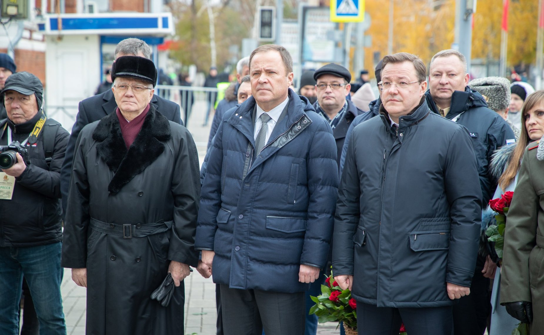 Фарит Мухаметшин в Самаре принял участие в Параде Памяти, посвященном военному смотру 7 ноября 1941 года