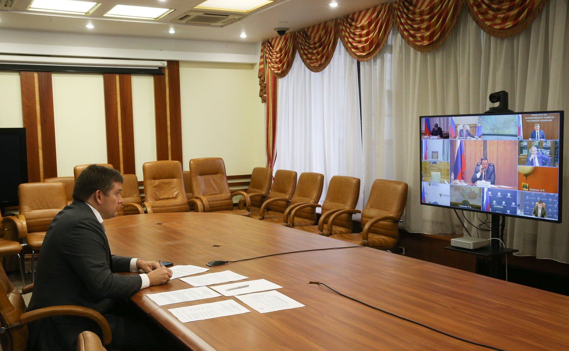 Николай Журавлев принял участие в Правительственной комиссии по бюджетным проектировкам