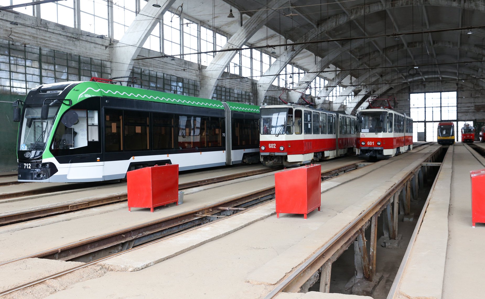 Валентина Матвиенко ознакомилась с работой трамвайного депо муниципального казённого предприятия «КалининградГорТранс»