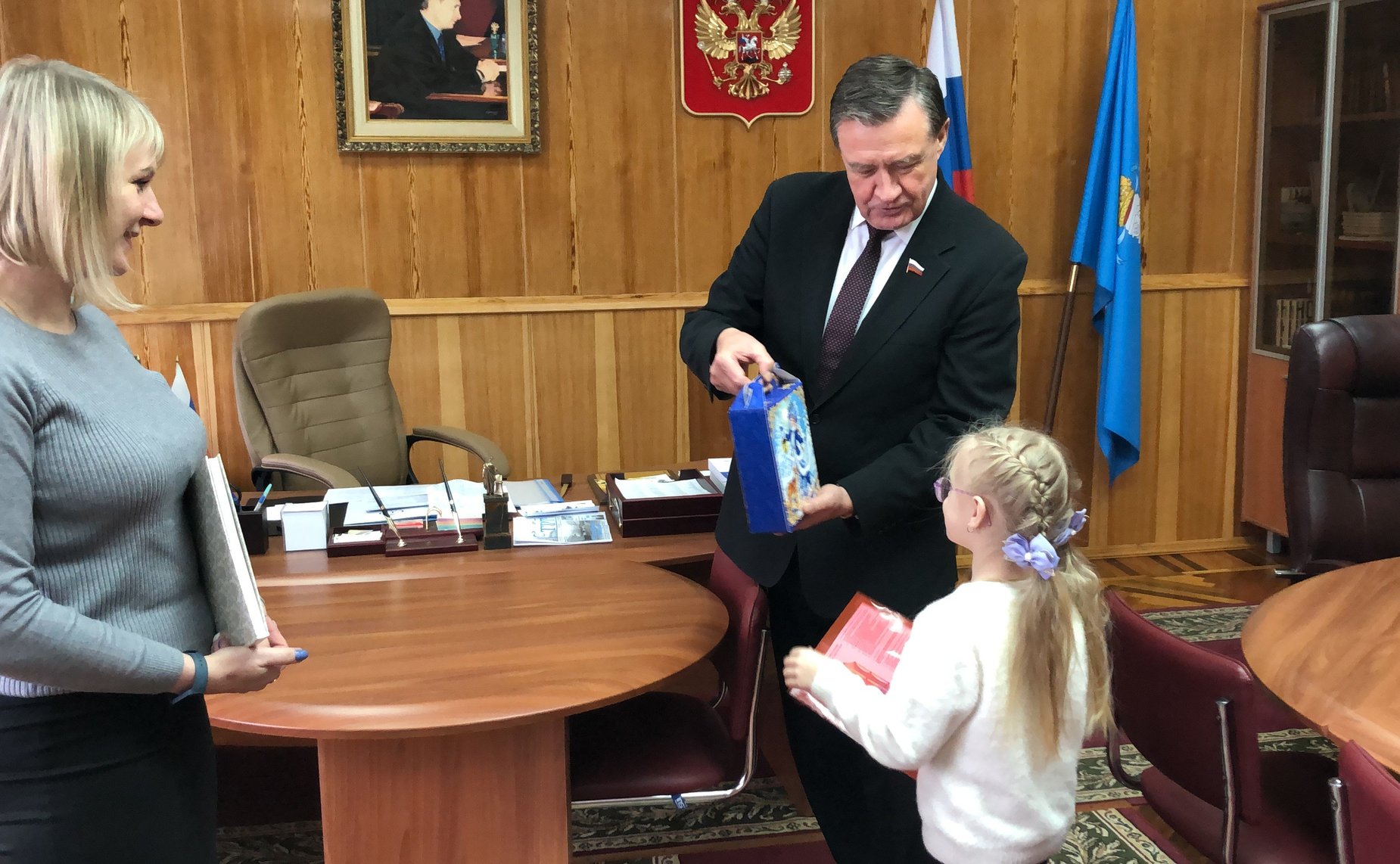 Сергей Рябухин в преддверии Нового года принял участие во Всероссийской благотворительной акции «Ёлка желаний»