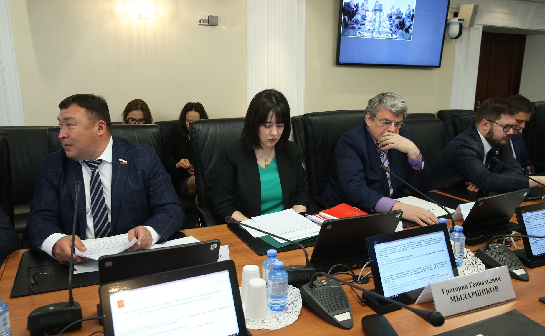 Заседание Комитета СФ по Регламенту и организации парламентской деятельности