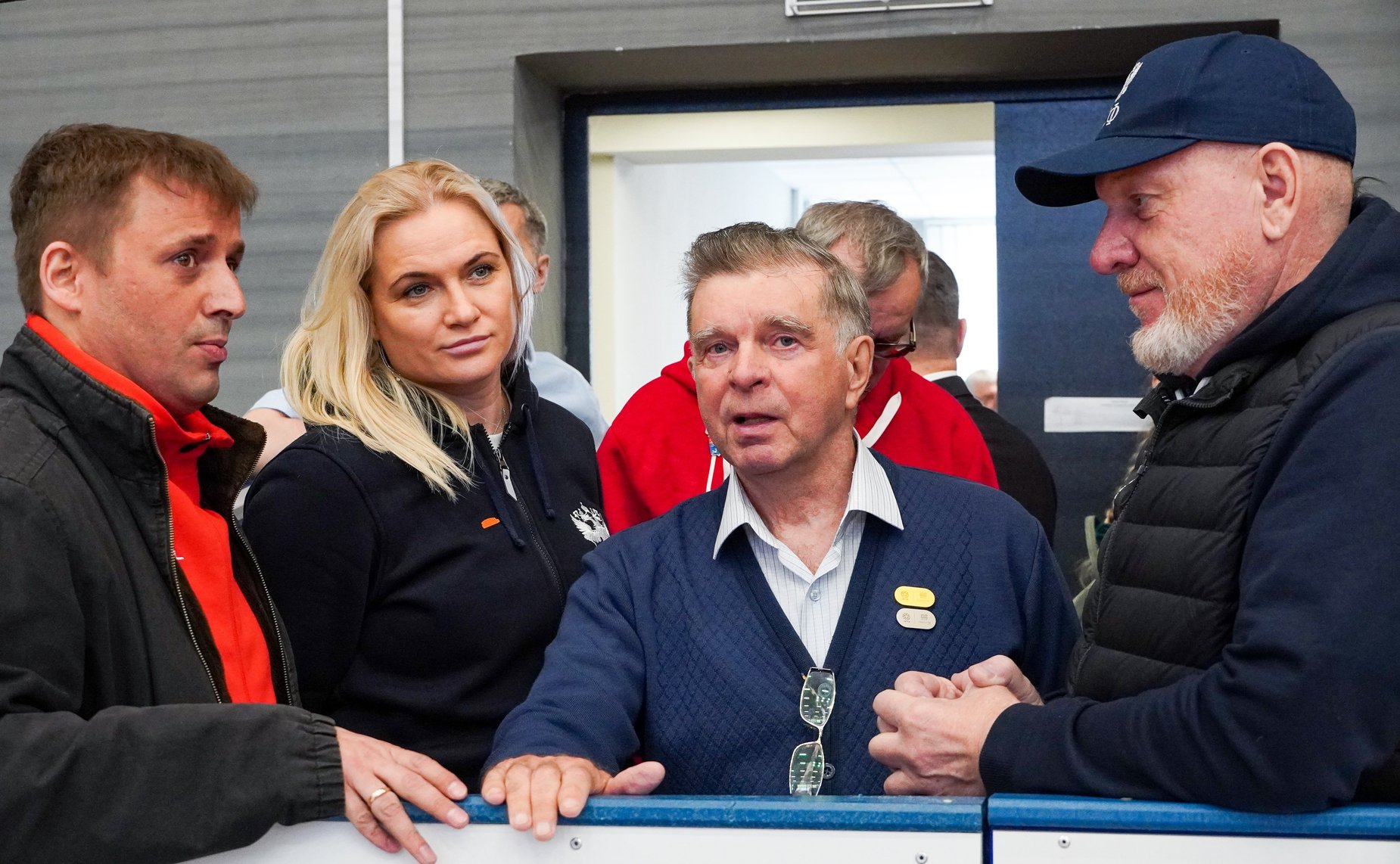 Сенаторы посетили Ледовый дворец Марий Эл