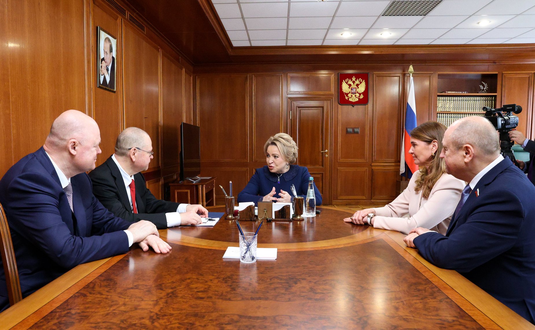 Валентина Матвиенко провела встречу с губернатором Пензенской области Олегом Мельниченко