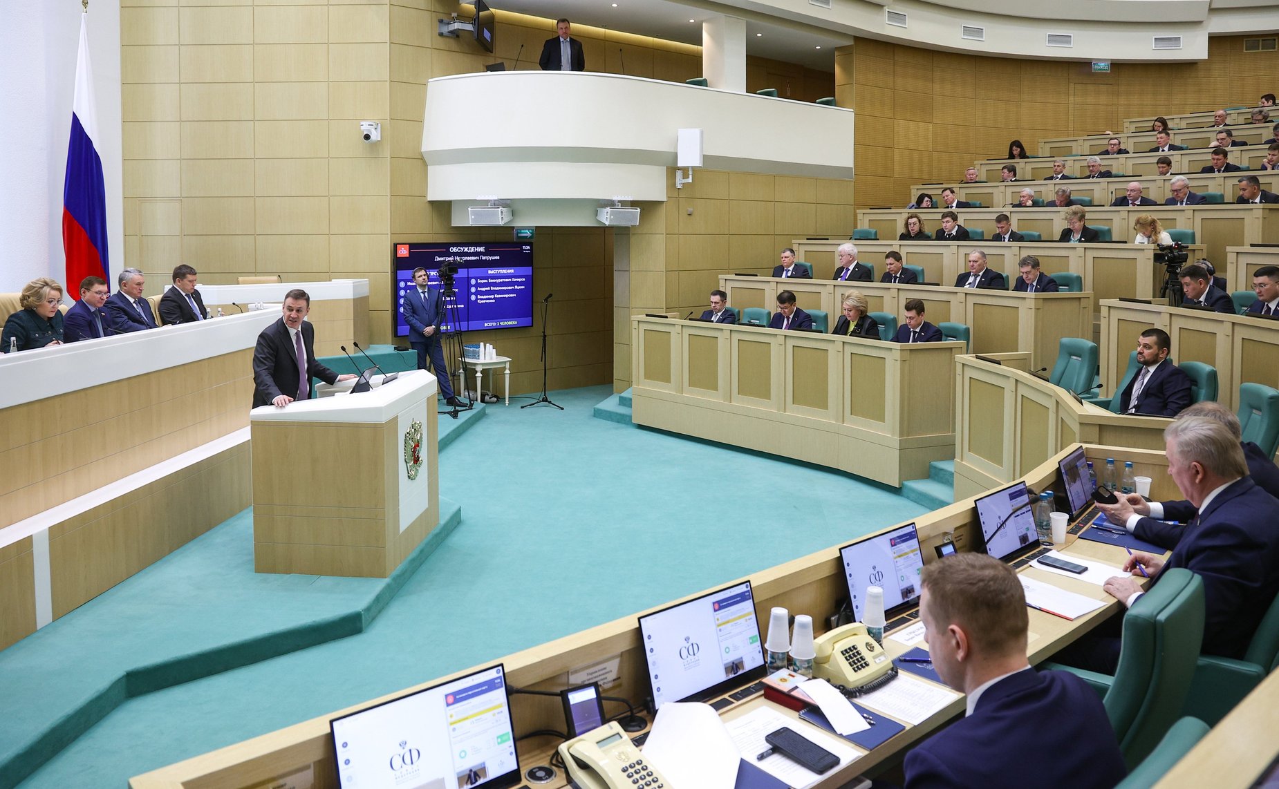 Заместитель Председателя Правительства Российской Федерации Дмитрий Патрушев