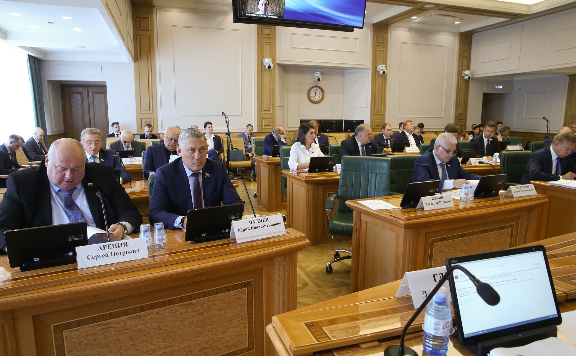 Совместное заседание Комитета СФ по Конституционному законодательству и государственному строительству совместно с Комитетом СФ по обороне и безопасности