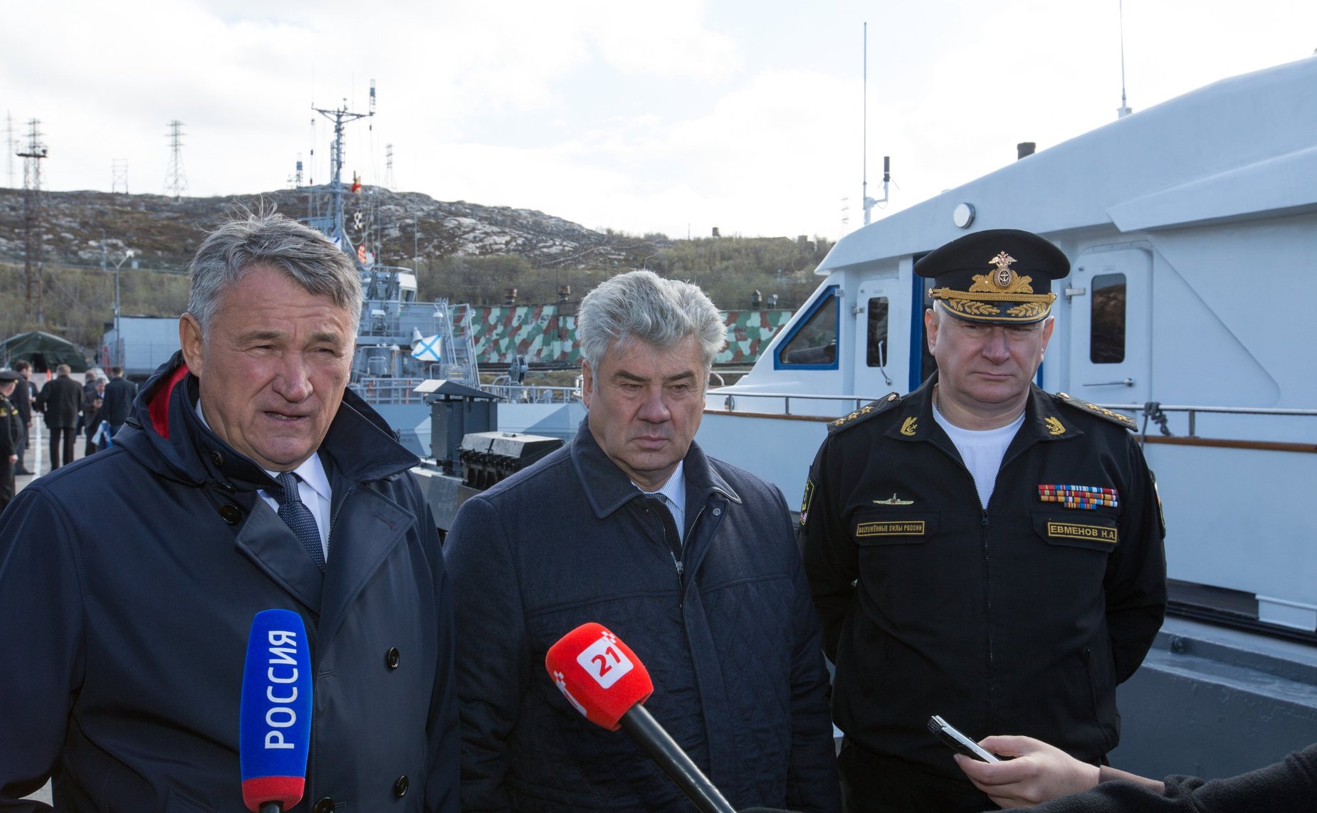 Выездное заседание Комитета СФ по обороне и безопасности в Гаджиево (Мурманская область)