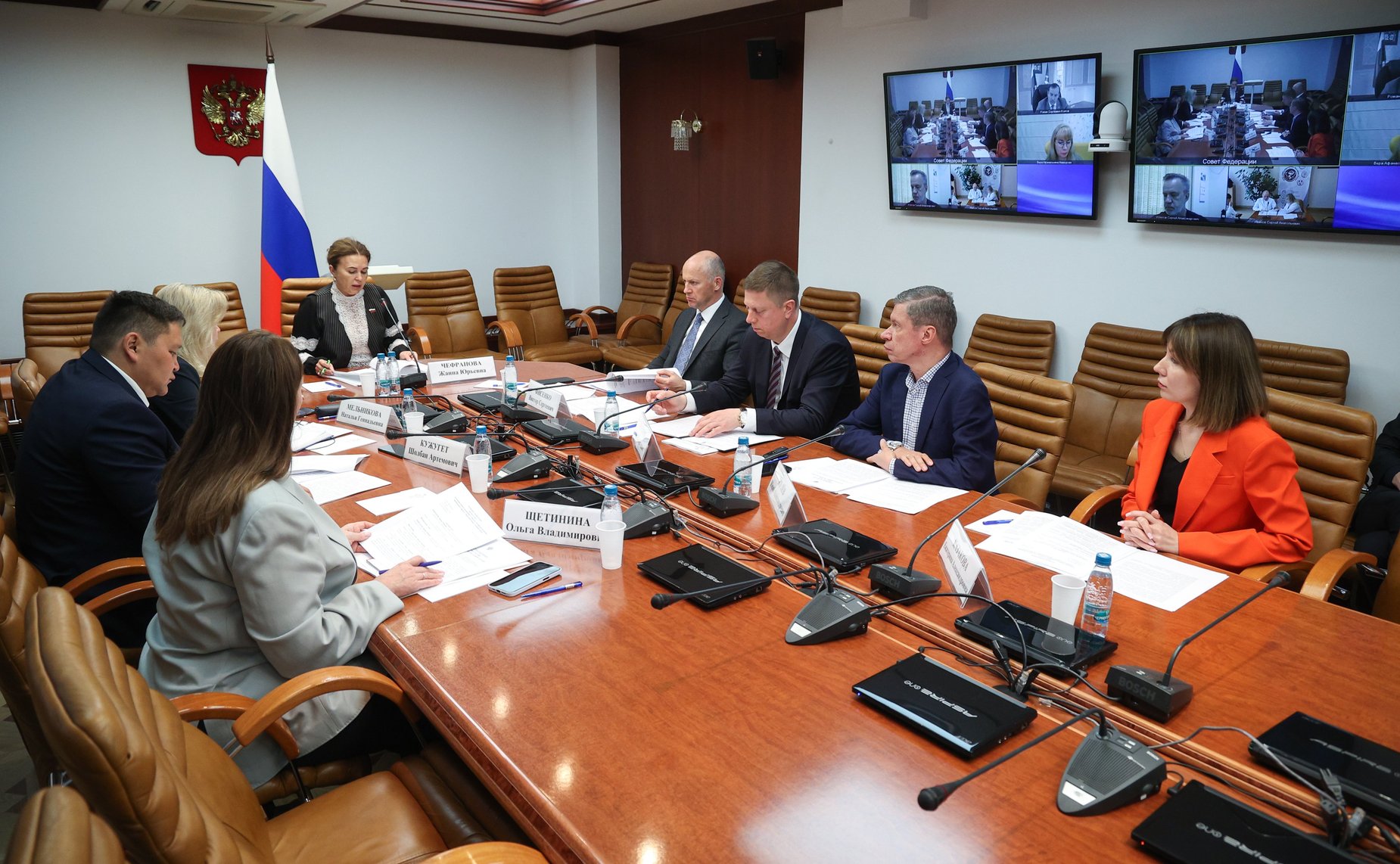 Круглый стол Комитета Совета Федерации по социальной политике «Актуальные вопросы реализации в субъектах Российской Федерации национального проекта «Продолжительная и активная жизнь»»