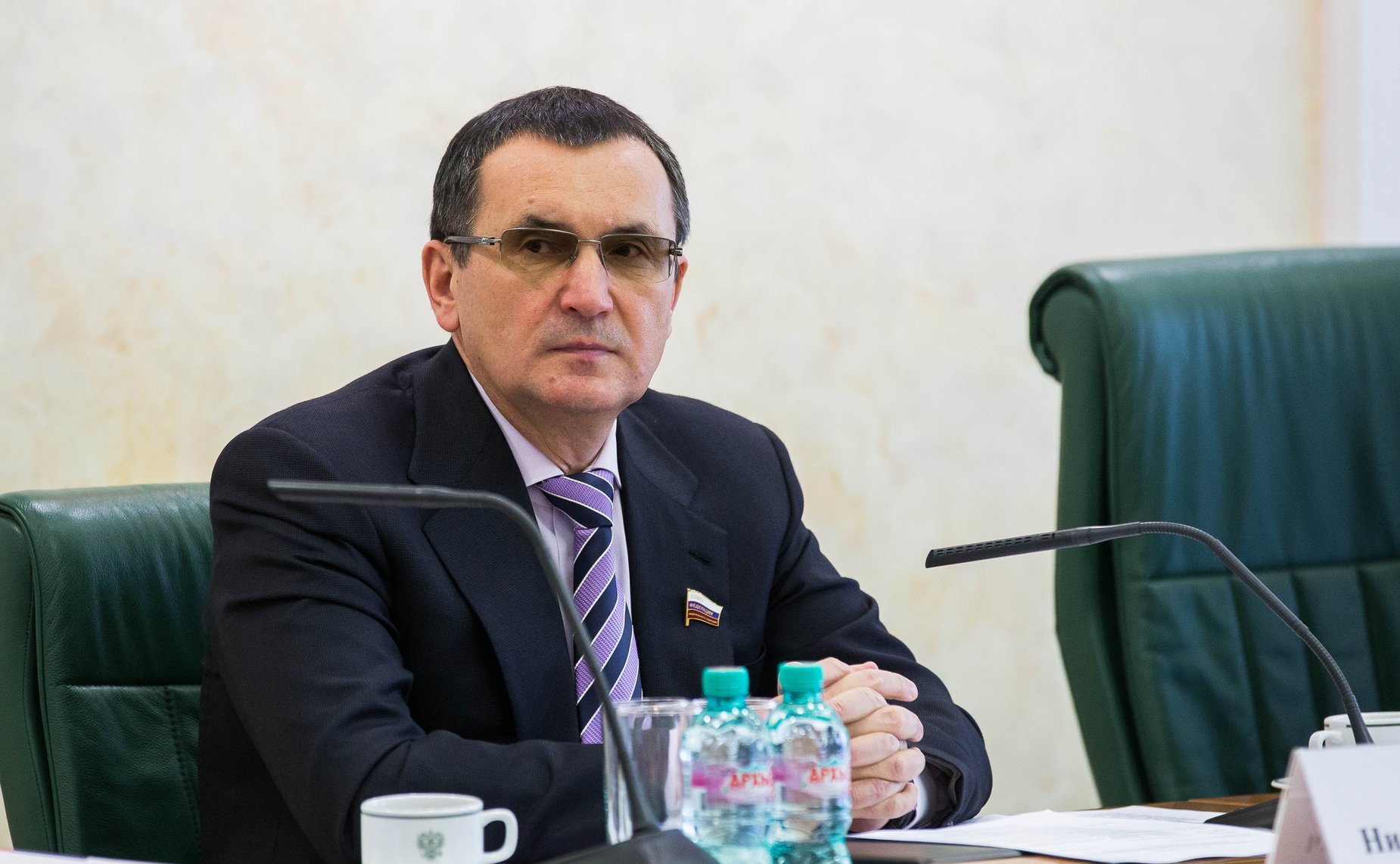 Н. Федоров на заседании Президиума Совета Законодателей