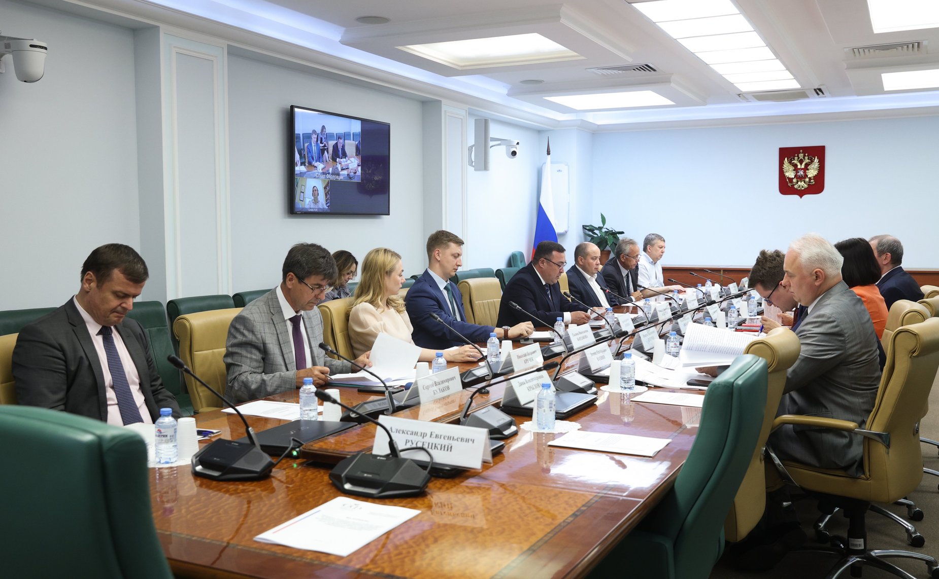Заседание межведомственной рабочей группы Комитета Совета Федерации по Регламенту и организации парламентской деятельности