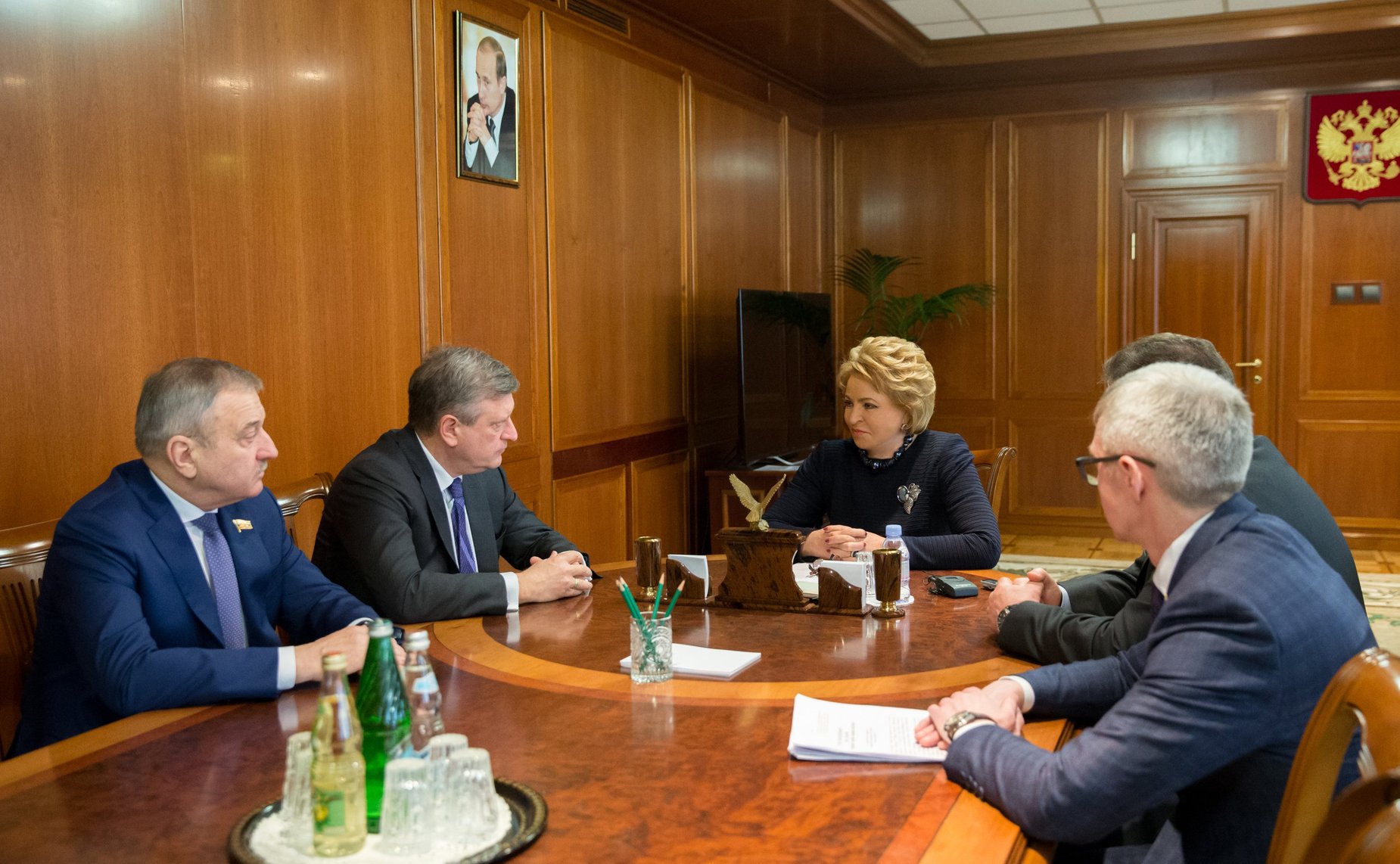 Встреча В. Матвиенко с руководством Кировской области