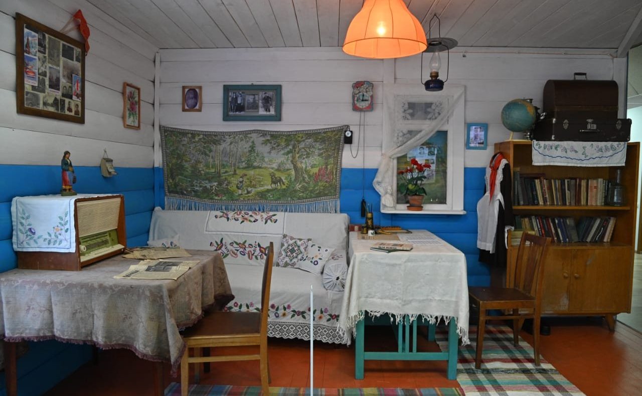 Открытие новой экспозиции историко-краеведческого музея в селе Красное Хвастовичского района