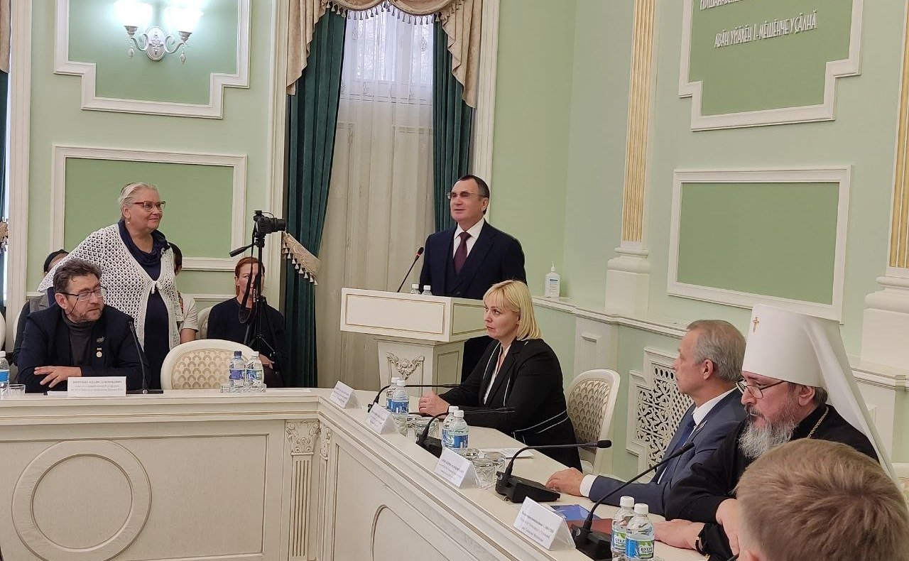 Николай Федоров приветствовал участников IX Межрегиональных Свято-Гурьевских образовательных чтений