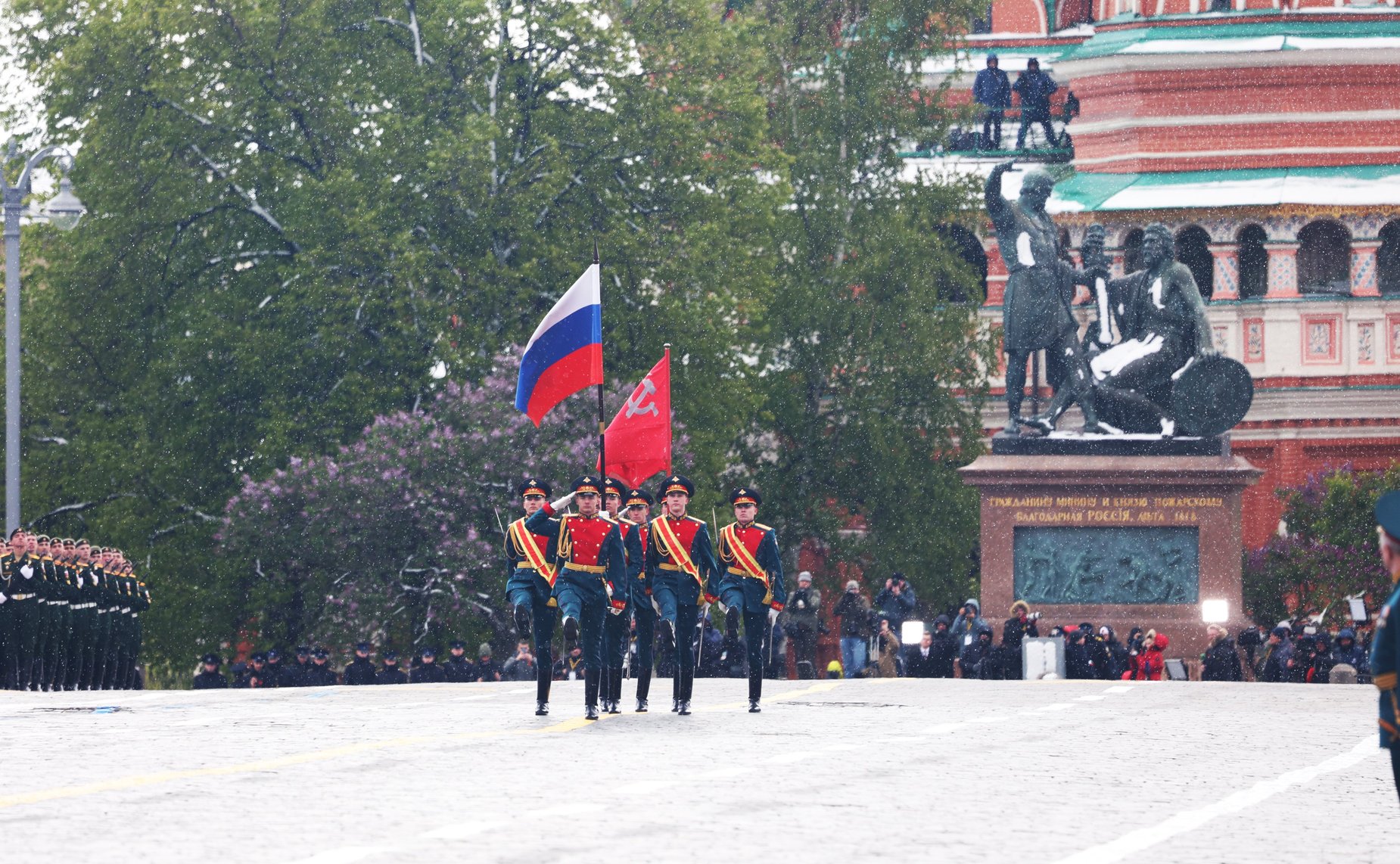 В ознаменование 79-й годовщины Победы в Великой Отечественной войне 1941–1945 годов в Москве состоялся военный парад