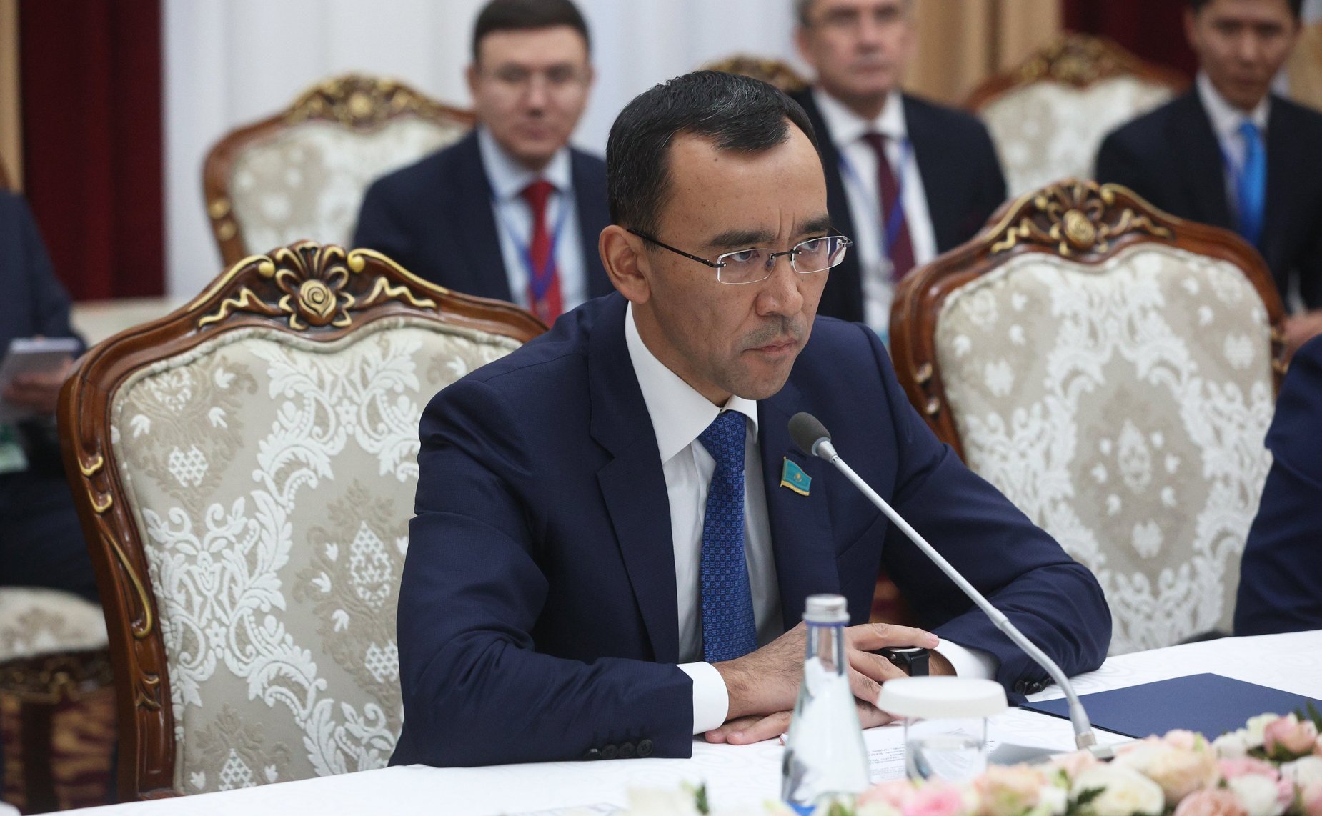 Встреча Председателя СФ Валентины Матвиенко с Председателем Сената Парламента Республики Казахстан Мауленом Ашимбаевым