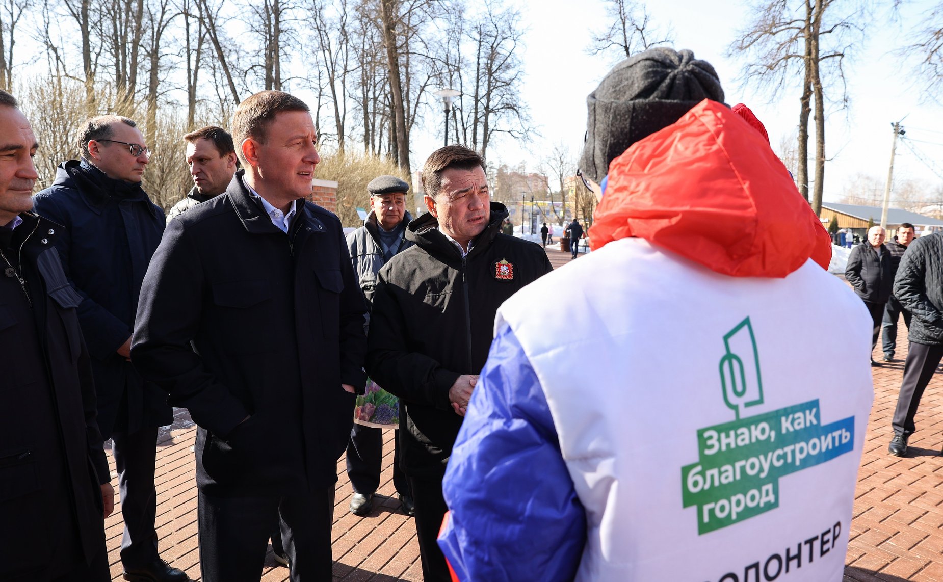 Рабочая поездка Андрея Турчака в Московскую область (фото Григорий Надток)