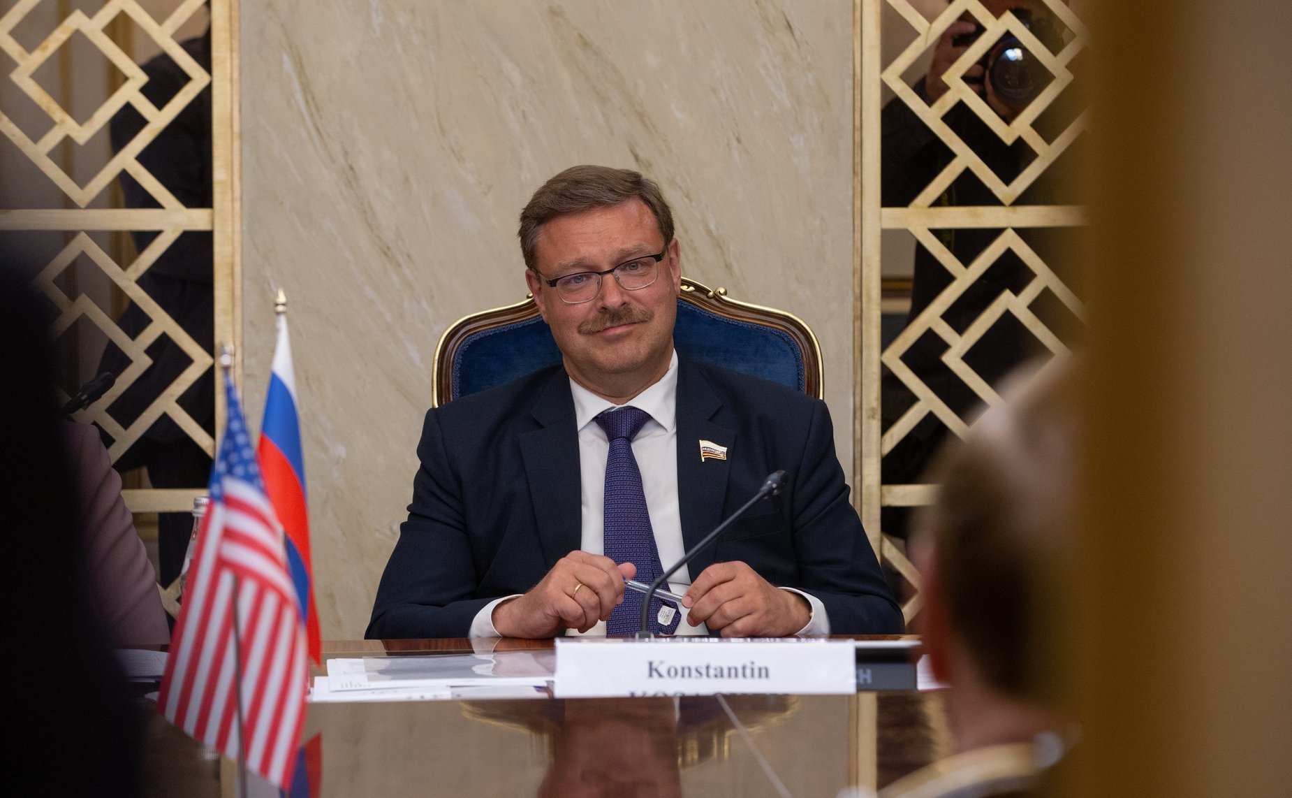 Председатель Комитета СФ по международным делам К. Косачев