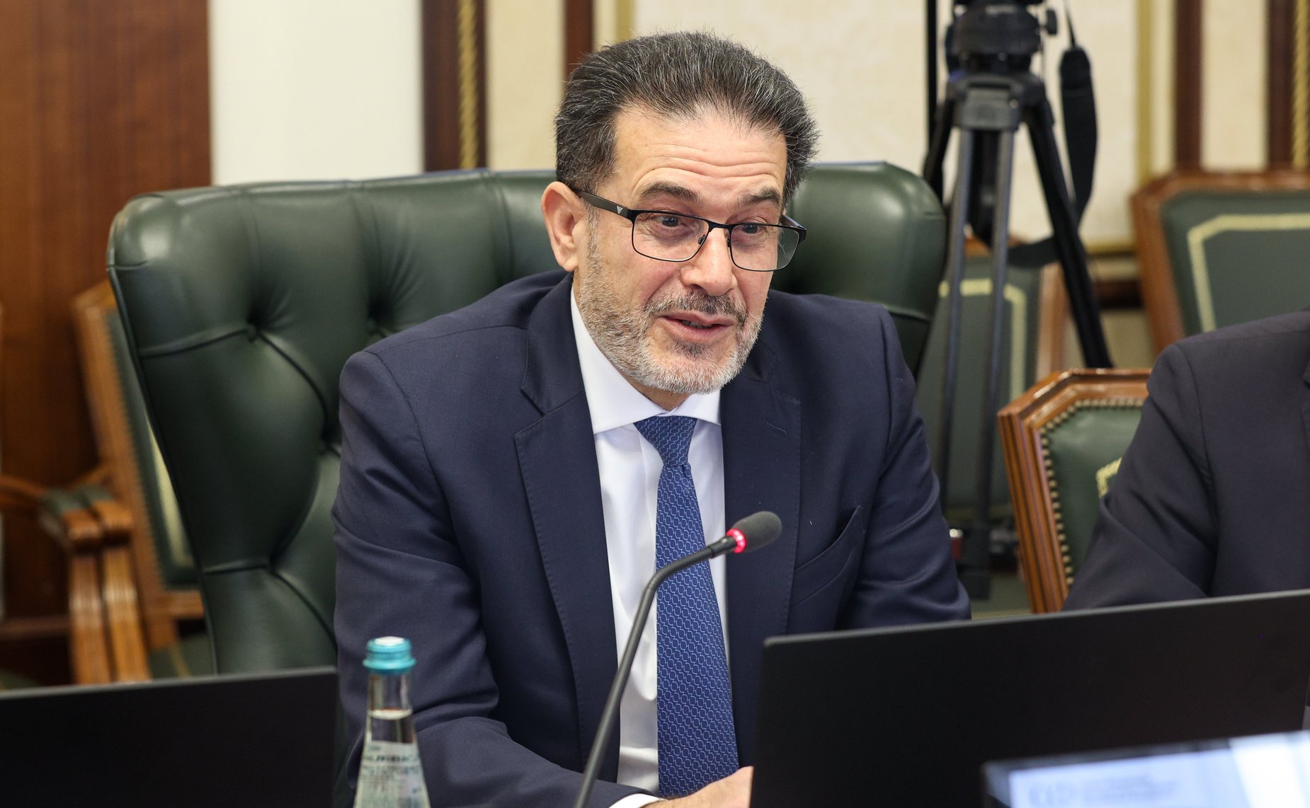 Григорий Карасин принял Чрезвычайного и Полномочного Посла Республики Ирак в Российской Федерации Абдул-Карима Хашима Мустафу