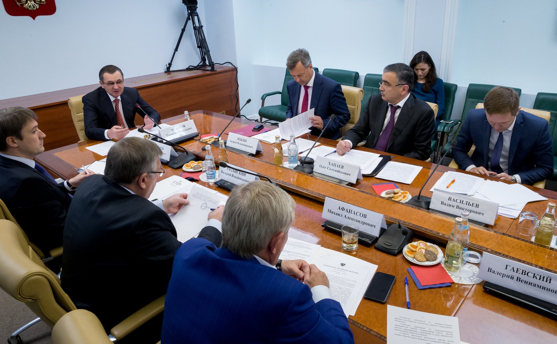 Заседание рабочей группы по вопросам комплексного развития города-курорта Кисловодска