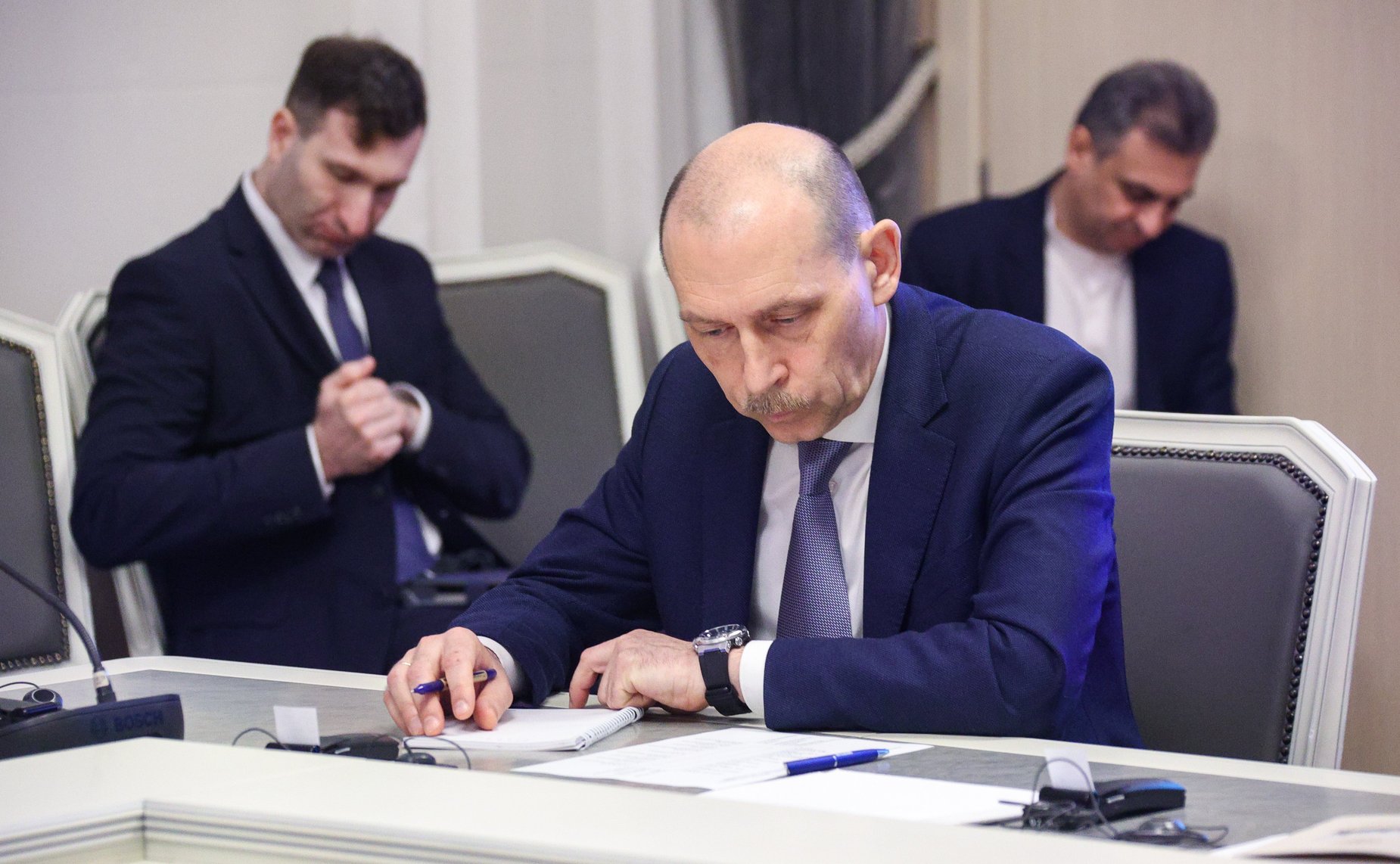 Встреча председателей комитетов по международным делам парламентов (палат парламентов) стран БРИКС с Председателем Государственной Думы Вячеславом Володиным