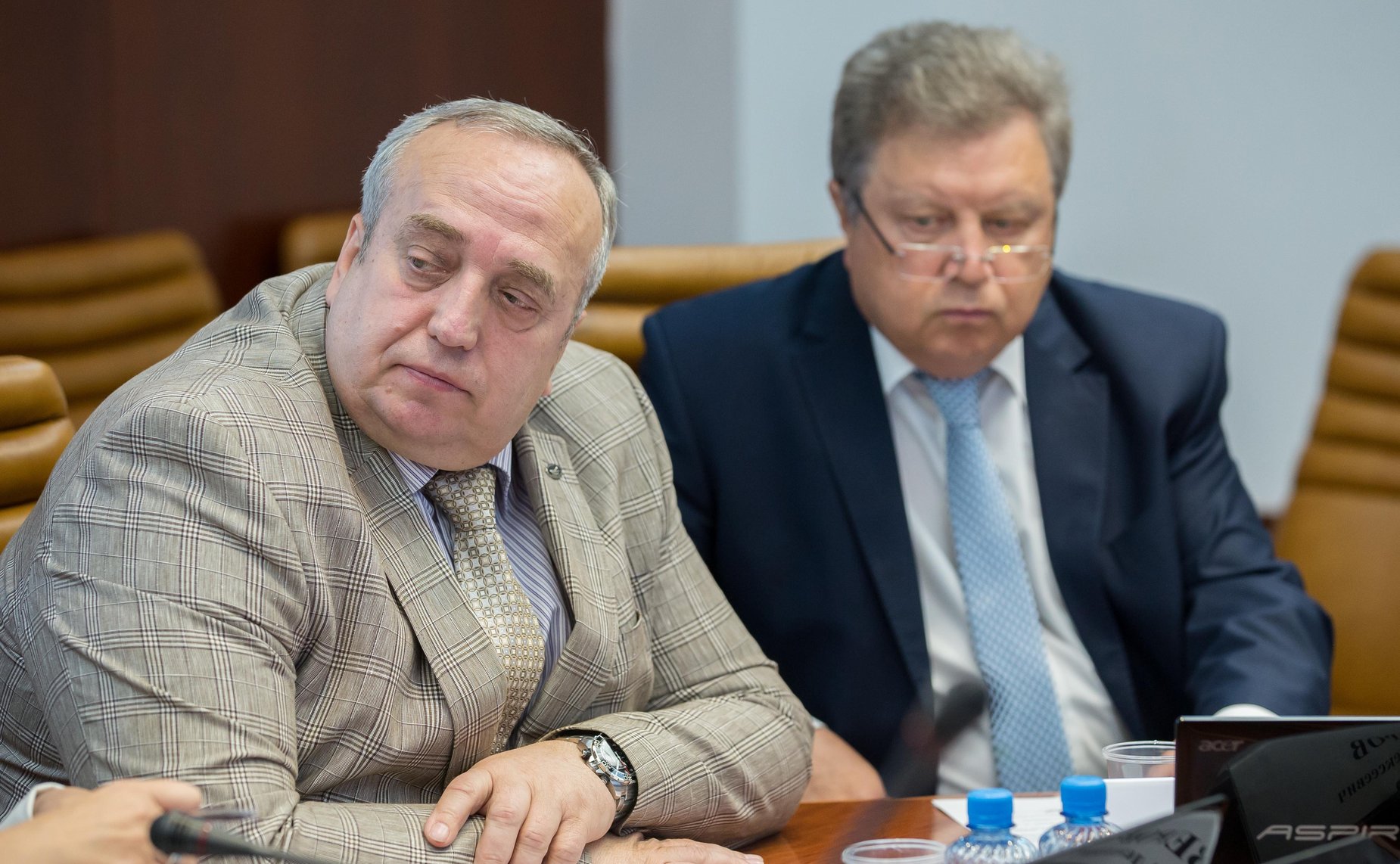 Ф. Клинцевич и Е. Серебренников