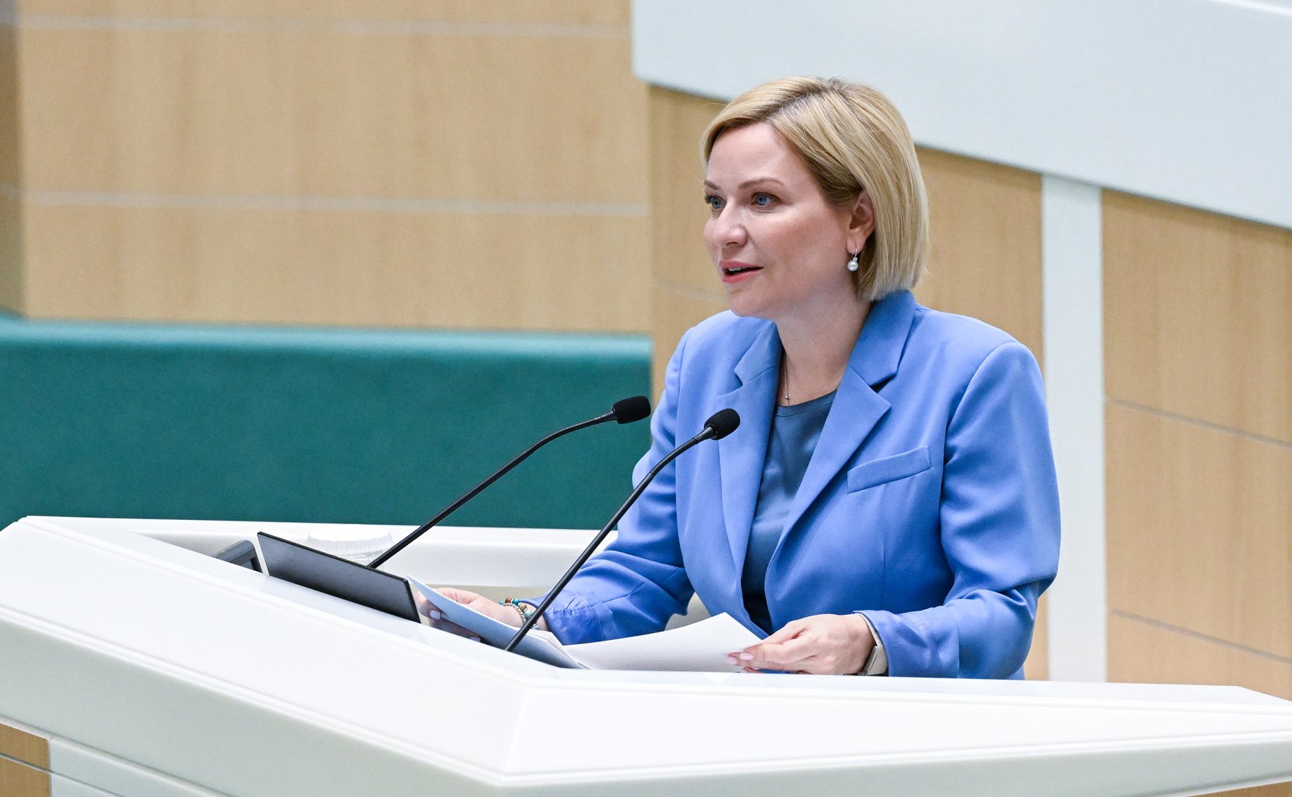 Министр культуры Российской Федерации Ольга Любимова