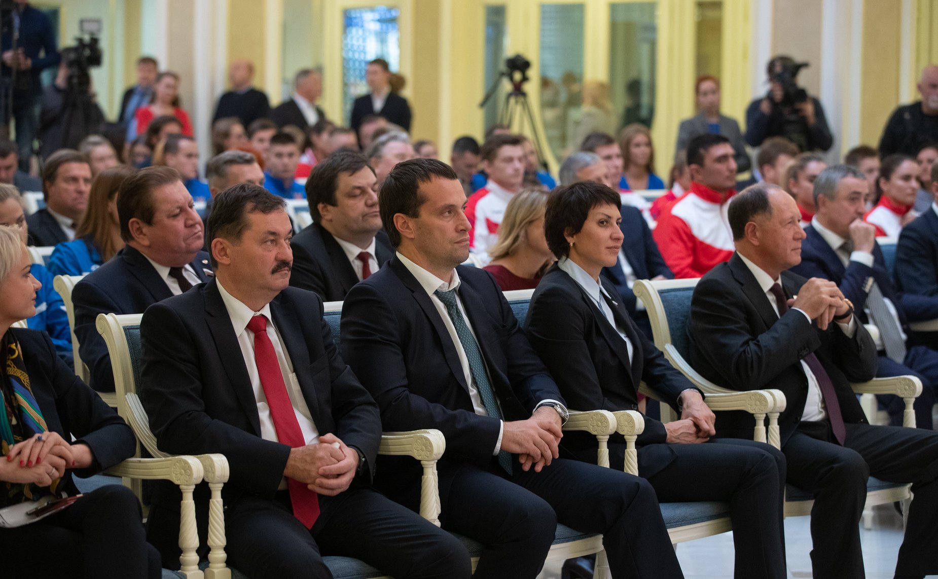 Церемония награждения победителей и призёров IV летней Спартакиады молодежи России в Совете Федерации