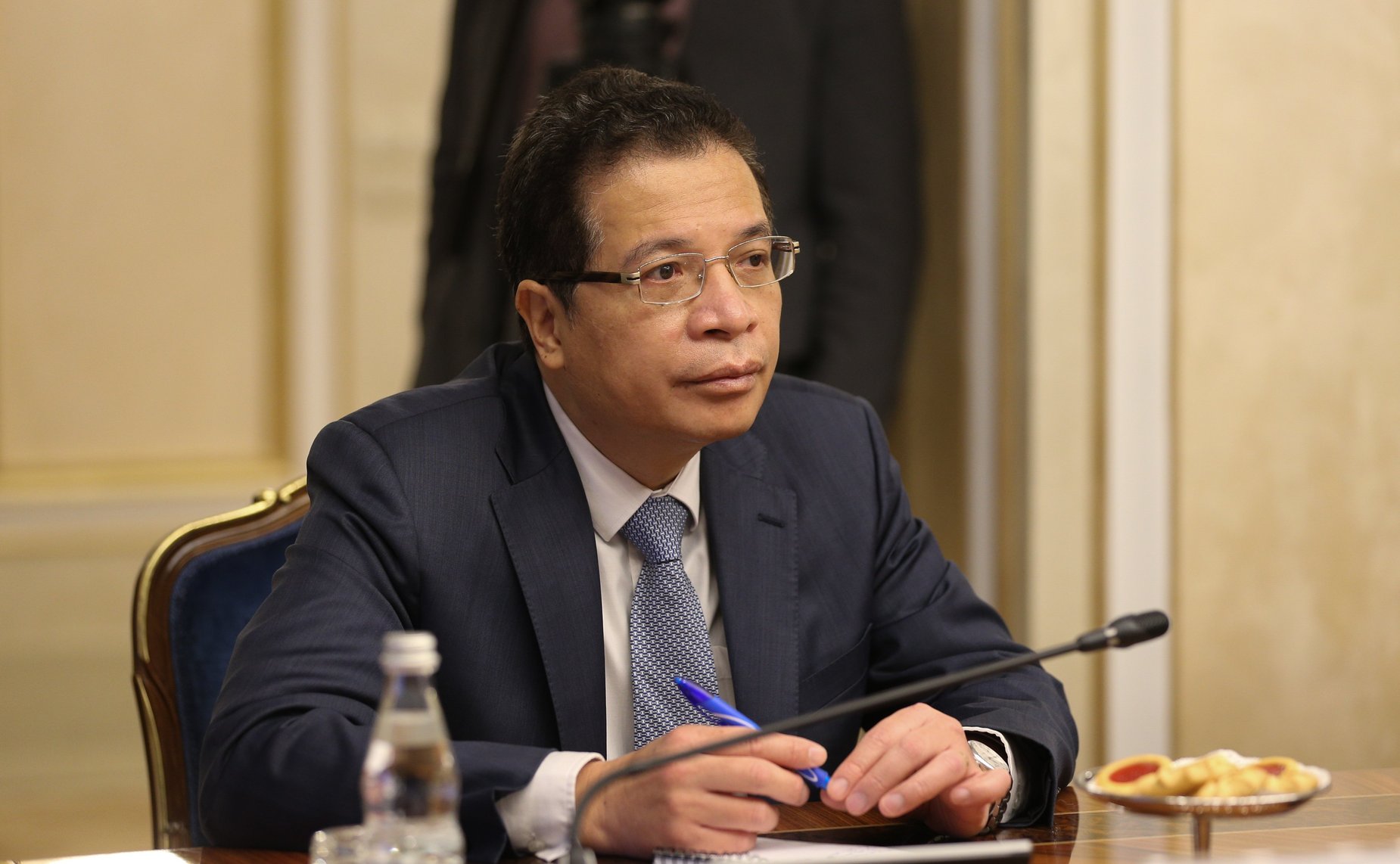 Встреча заместителя Председателя Совета Федерации Константина Косачева с Министром иностранных дел Социалистической Республики Вьетнам Буй Тхань Шоном