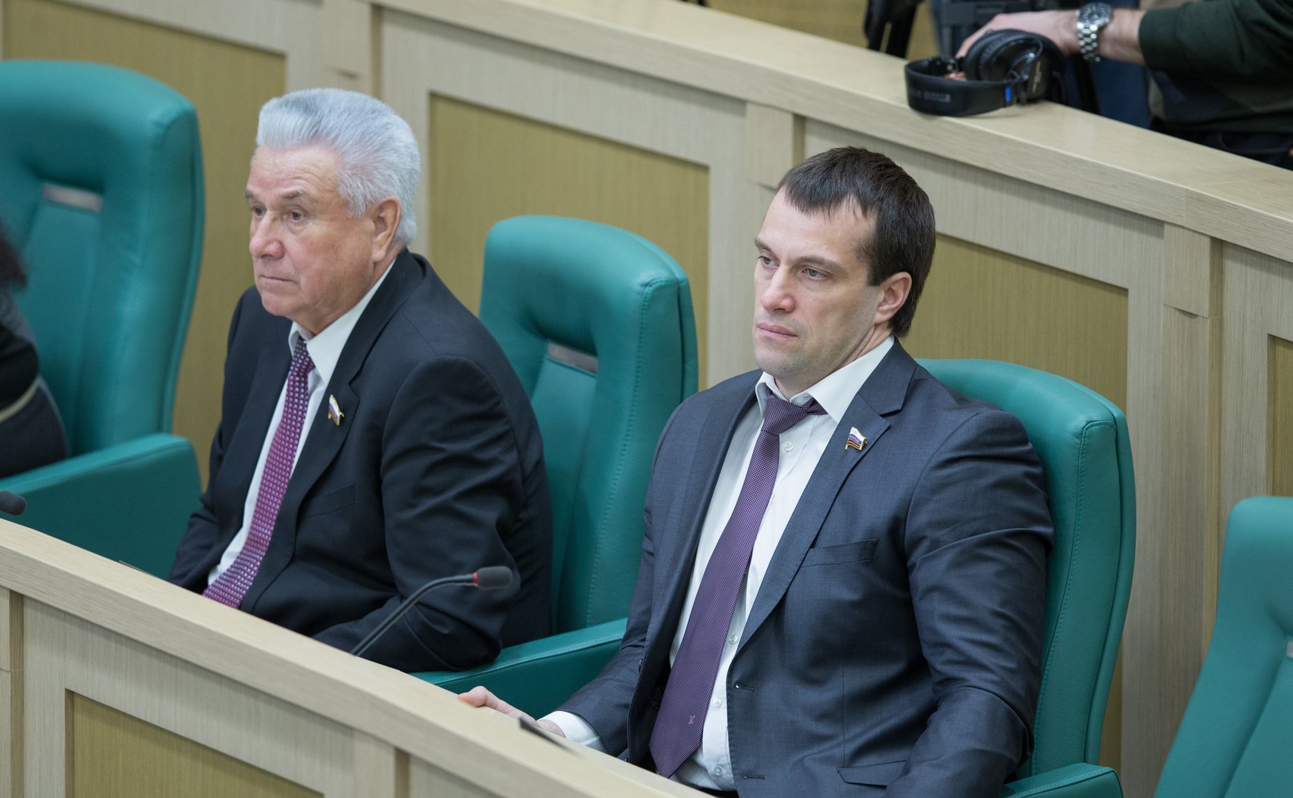 Э. Исаков на 387-м заседании СФ