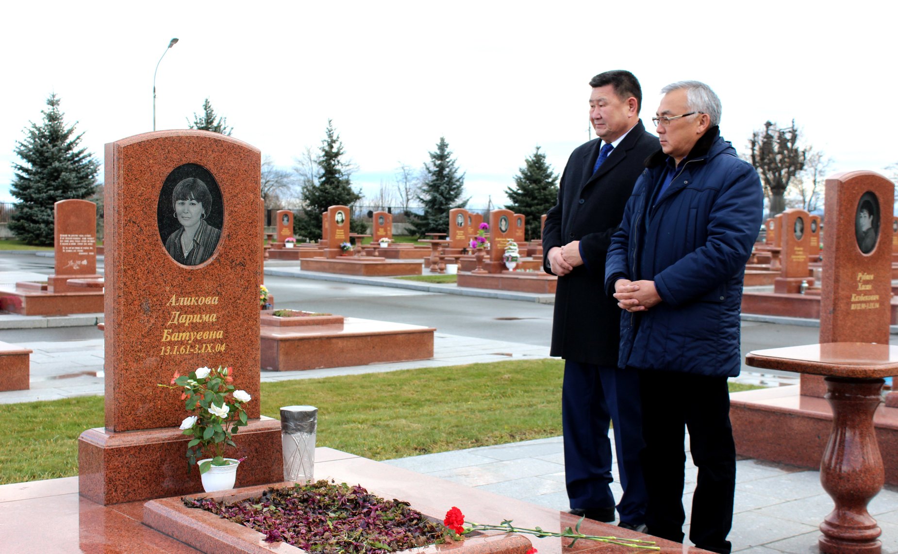 Баир Жамсуев и Вячеслав Мархаев посетили Северную Осетию