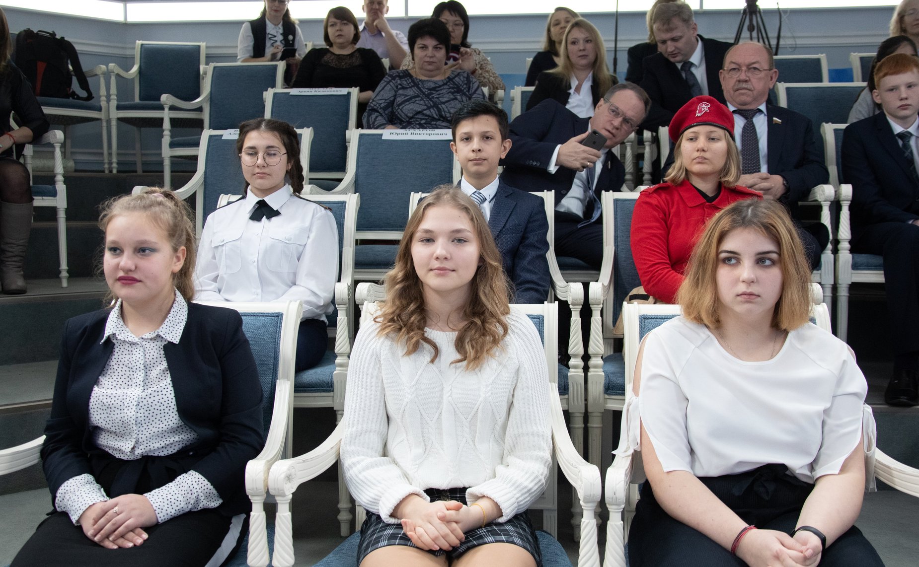 Церемония вручения паспортов в рамках проведения Всероссийской акции «Мы — граждане России!»