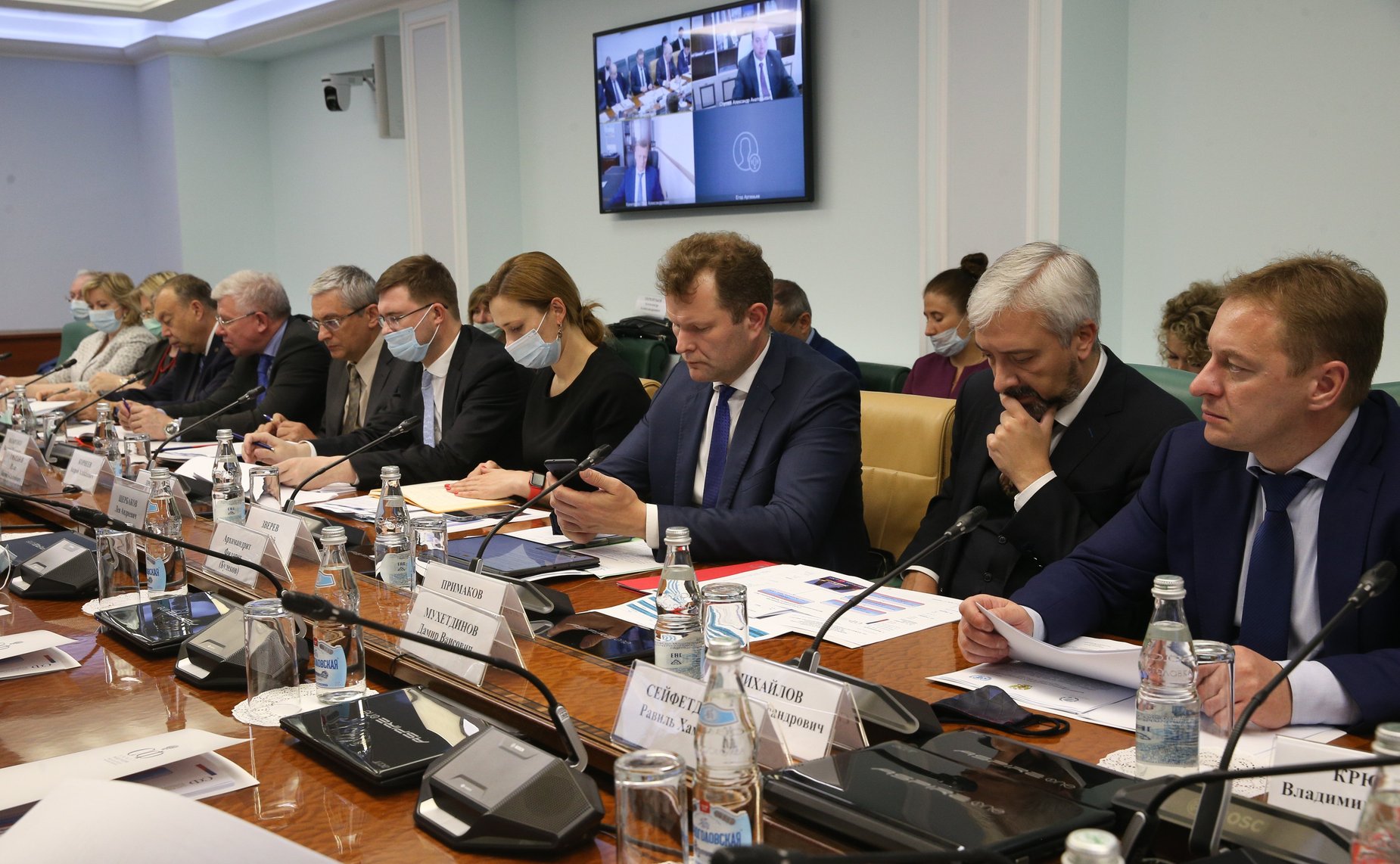 Заседание межведомственной рабочей группы про подготовке и проведению Всемирной конференции по межкультурному и межрелигиозному диалогу