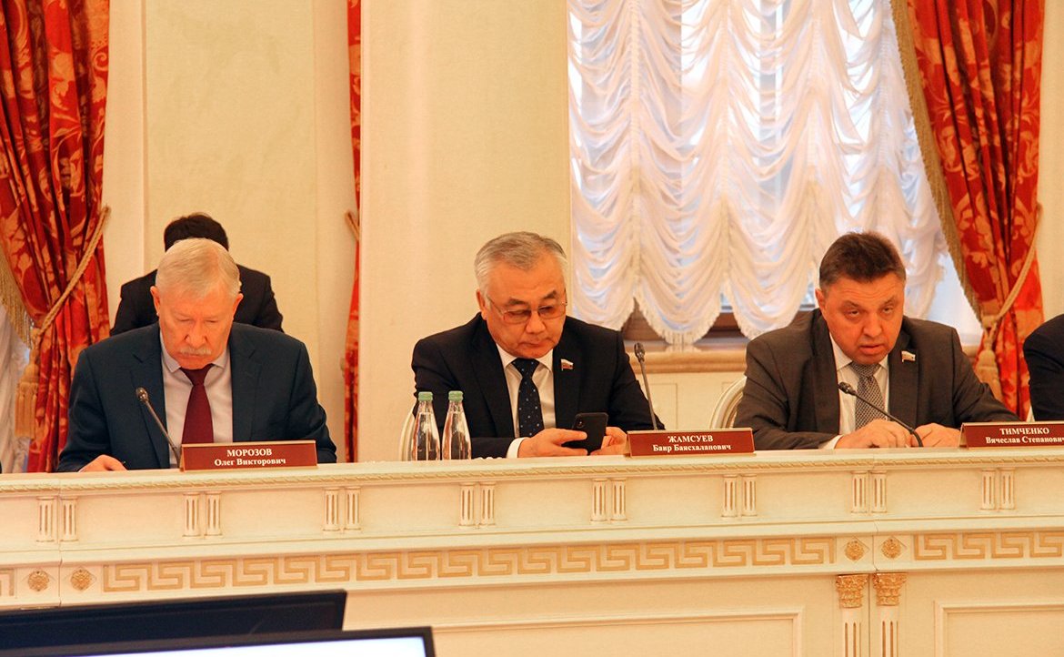 Совместное заседание Комитета СФ по международным делам, Комитета СФ по обороне и безопасности и Комитета по международным отношениям, обороне и безопасности Сената Парламента Республики Казахстан