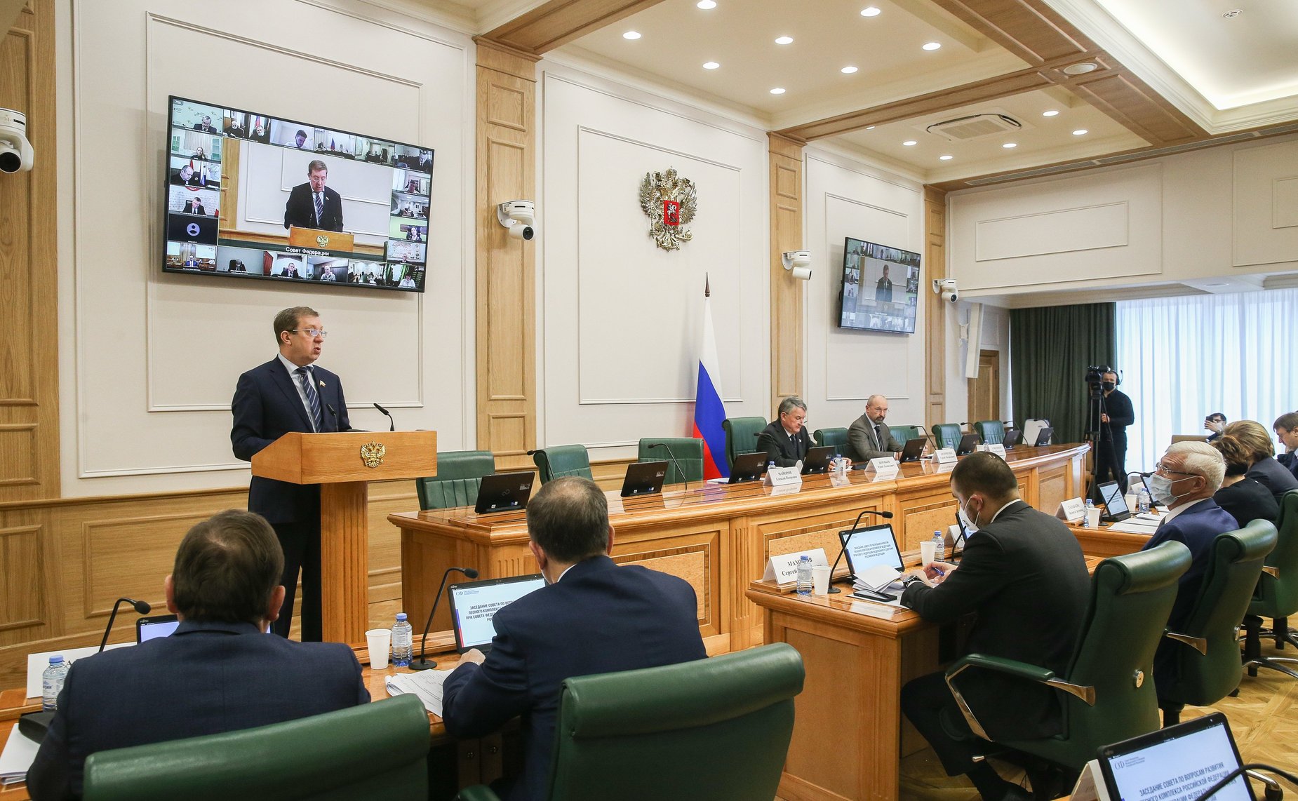 Заседание Совета по развитию лесного комплекса при Совете Федерации