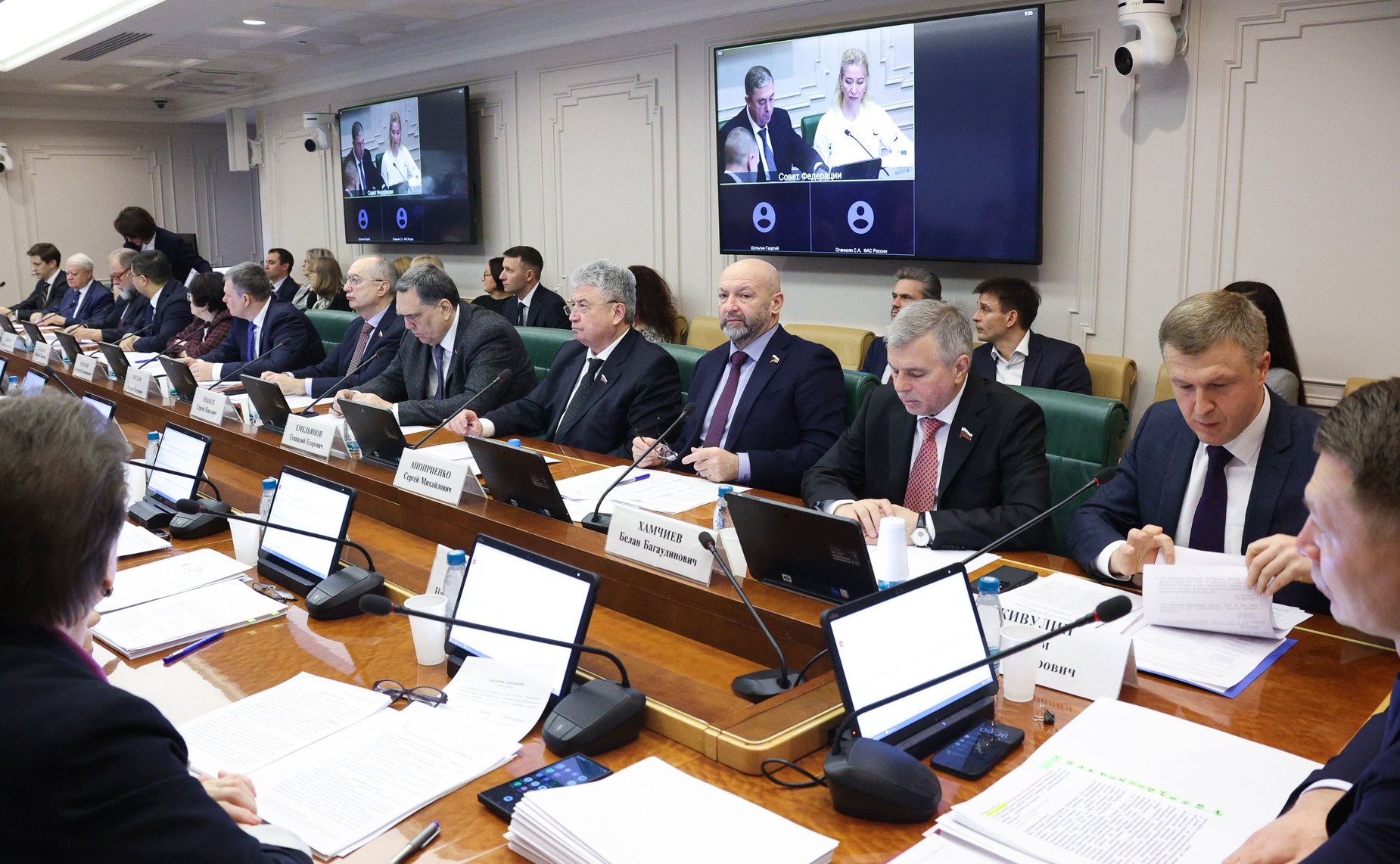 Заседание Комитета Совета Федерации по аграрно-продовольственной политике и природопользованию