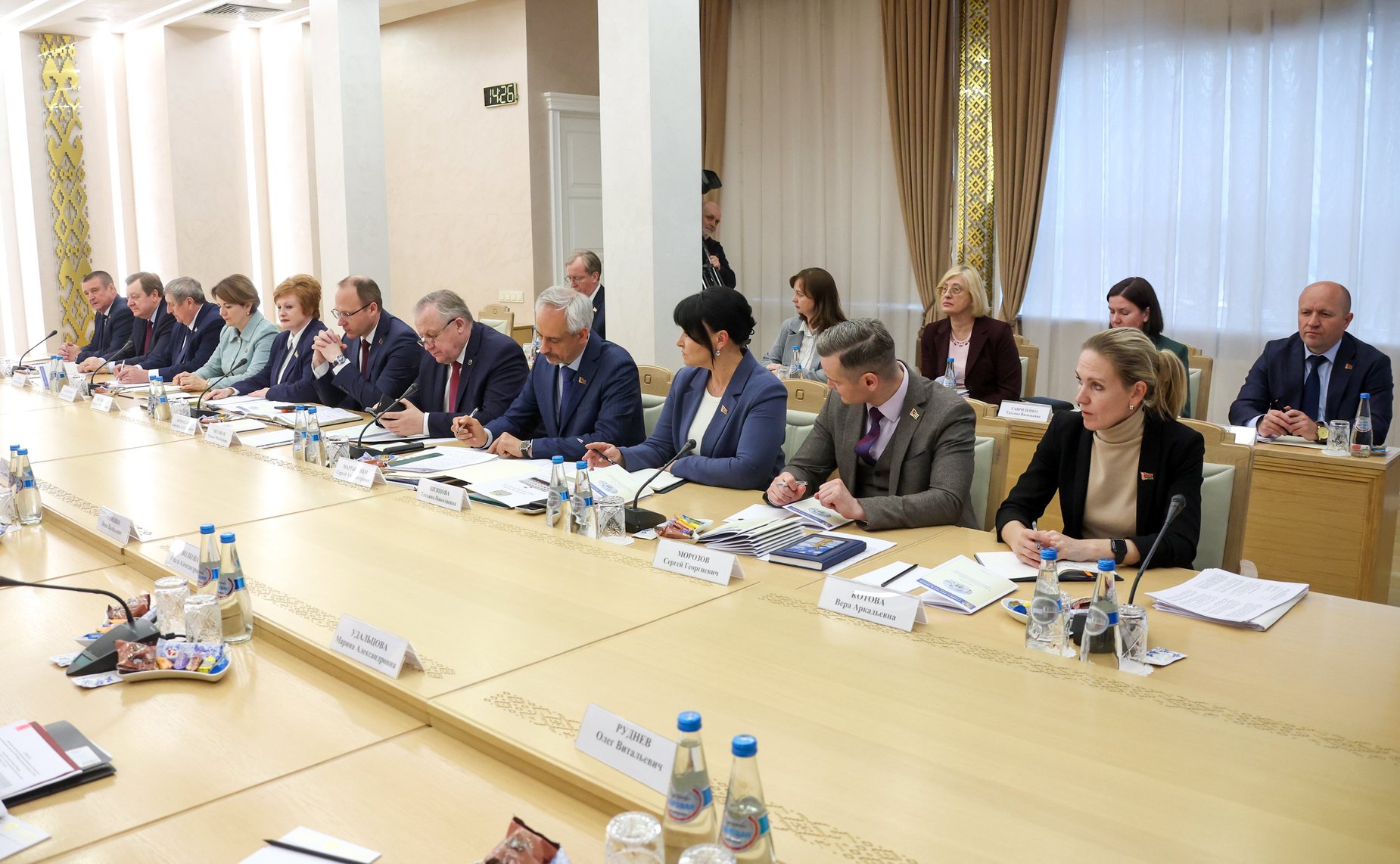 Совместное заседание белорусского и российского организационных комитетов по подготовке и проведению Тринадцатого форму регионов Беларуси России