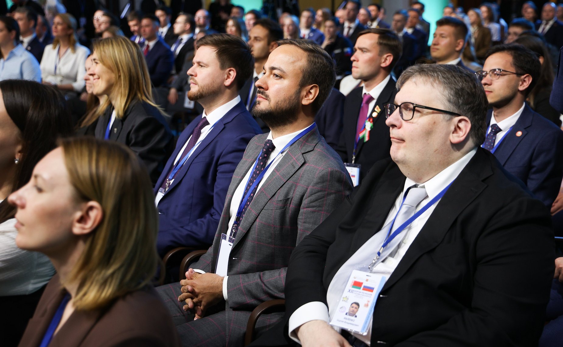 Встреча Председателя СФ Валентины Матвиенко и Председателя Совета Республики Национального собрания Республики Беларусь Натальи Кочановой с представителями молодежи России и Беларуси