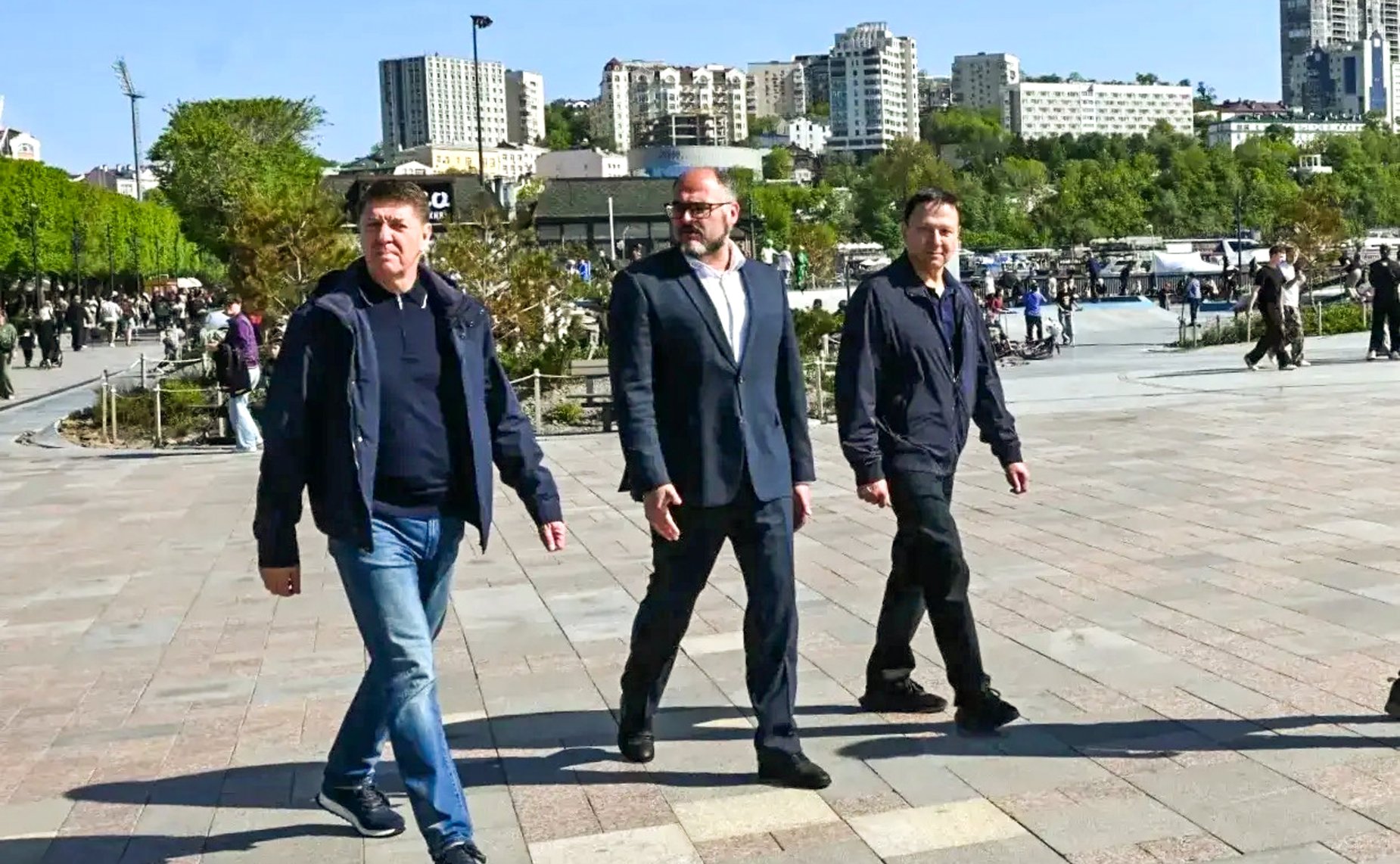 Андрей Шевченко и Александр Ролик посетили Приморский край с рабочей поездкой