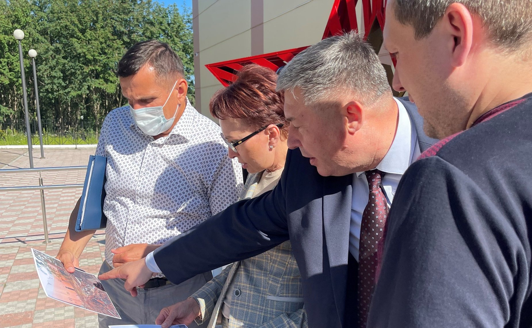 Татьяна Кусайко в ходе рабочей поездки в регион посетила сельское поселение Междуречье Кольского района