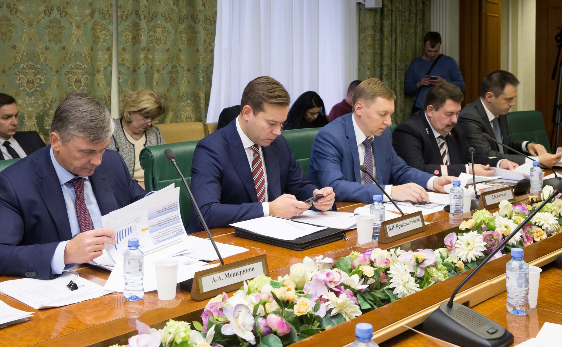 Заседание Временной комиссии при СФ по осуществлению парламентского контроля за ходом реализации комплексного плана модернизации и расширения магистральной инфраструктуры