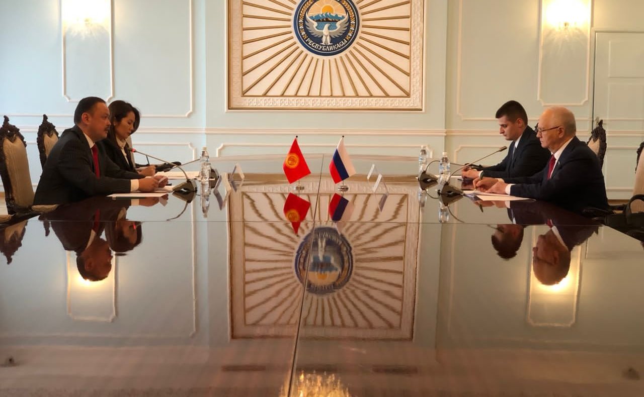 Фарит Мухаметшин провел рабочие встречи в Жогорку Кенеша Киргизии