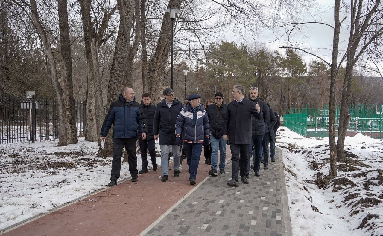 Анатолий Артамонов посетил ряд стройплощадок города-курорта Кисловодска