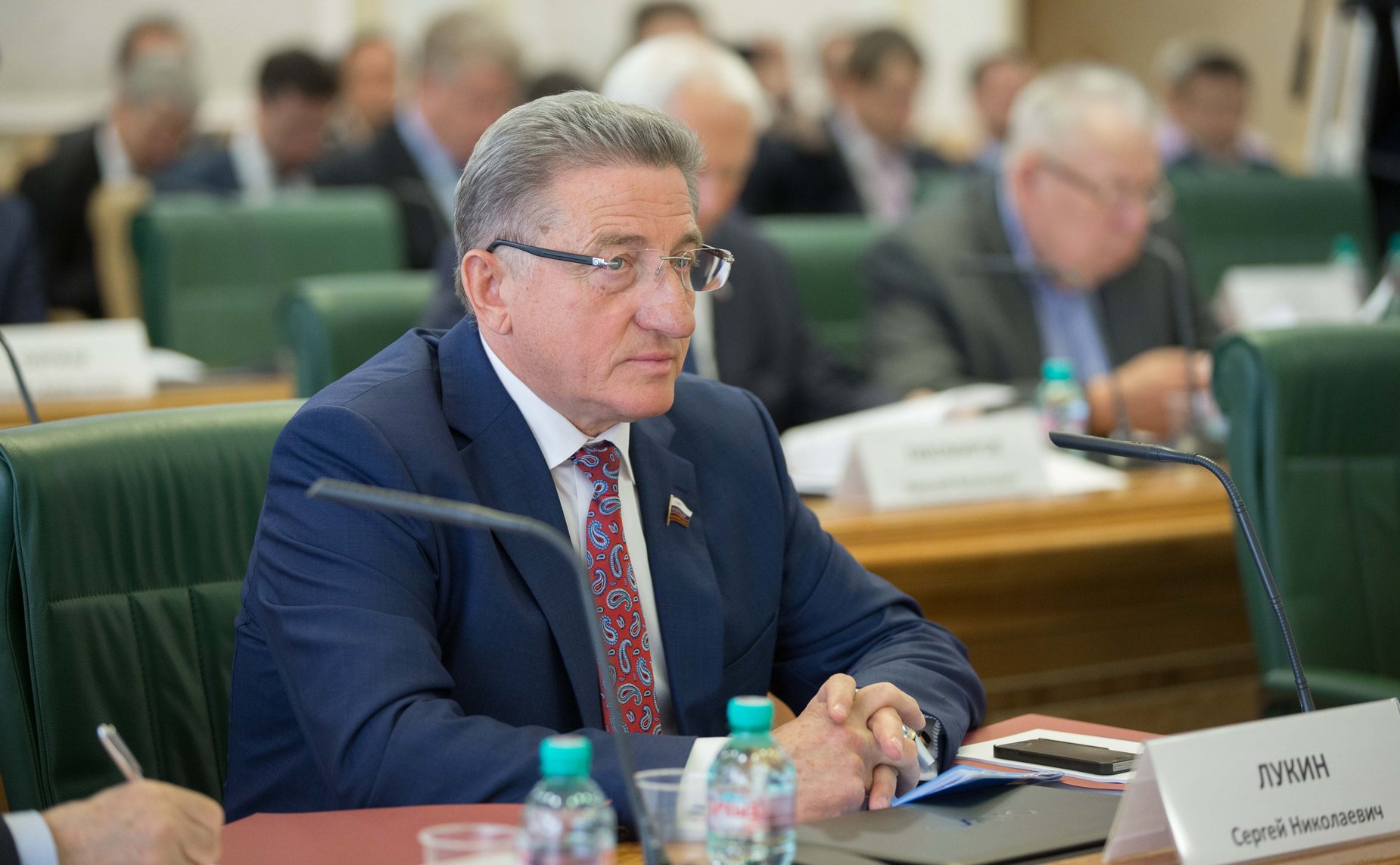 Заседание Совета по вопросам жилищного строительства и содействия развитию жилищно-коммунального комплекса Лукин