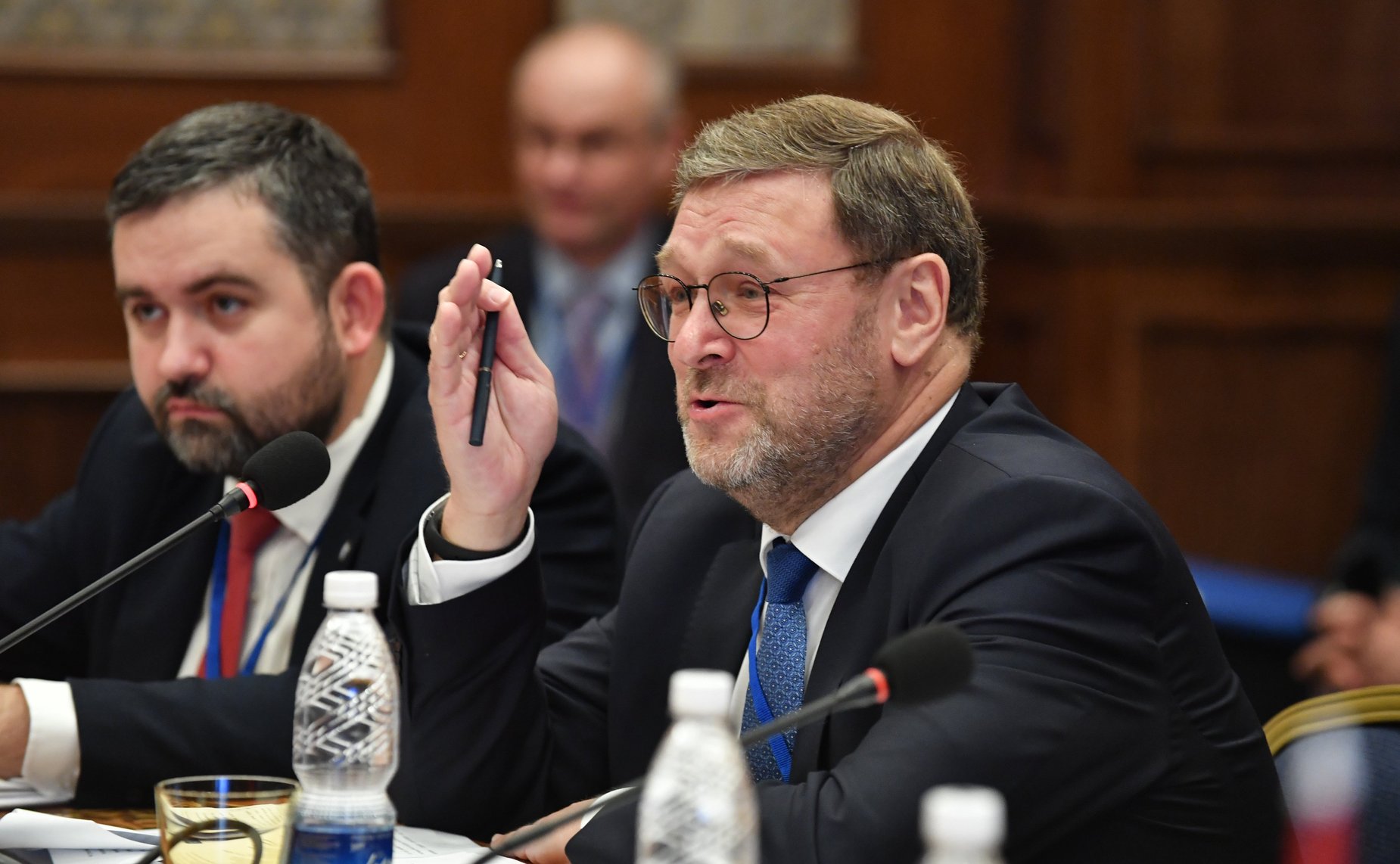 Заседание Комиссии Межпарламентской Ассамблеи государств-участников СНГ (МПА СНГ) по политическим вопросам и международному сотрудничеству