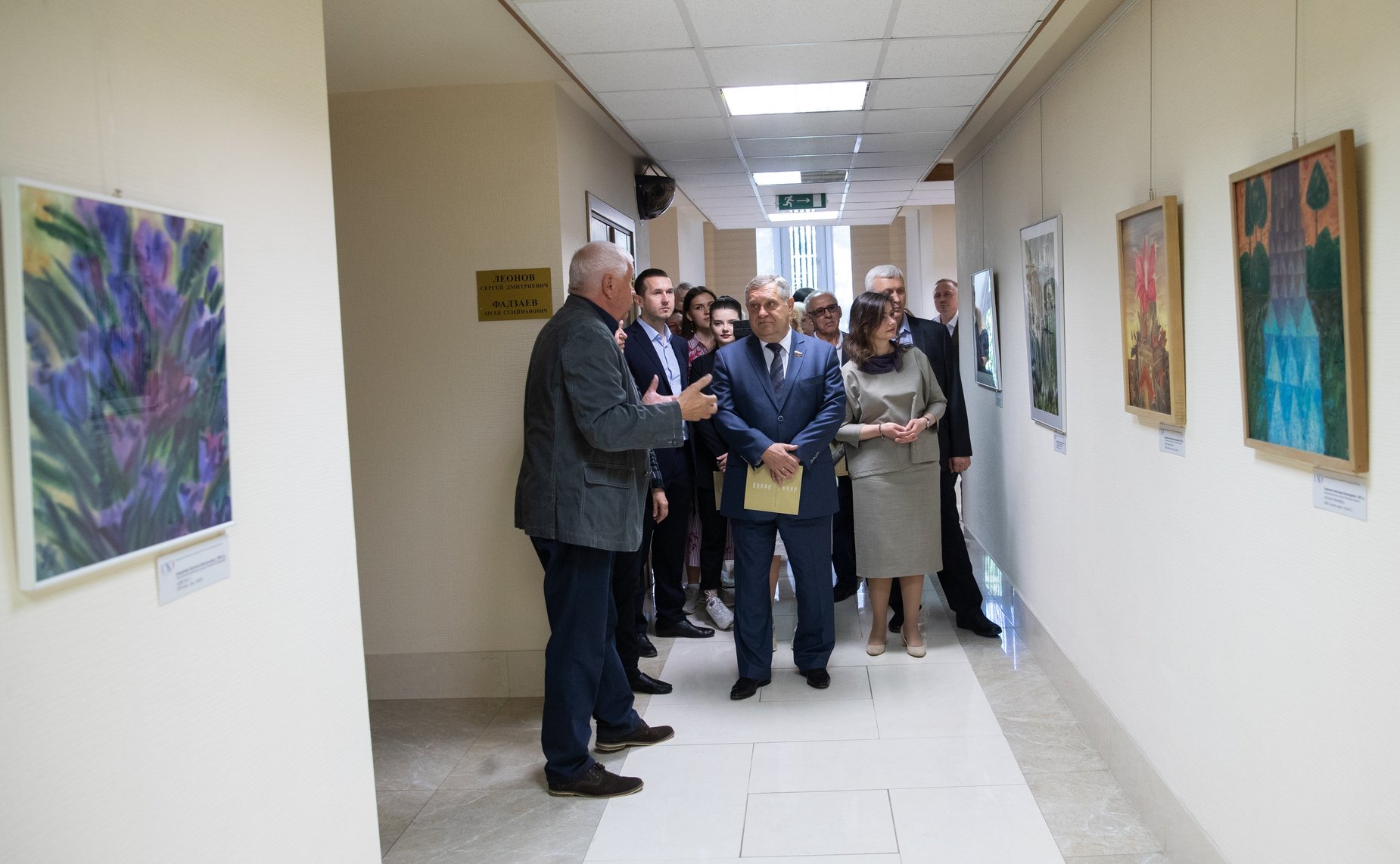 Открытие выставки карельских художников «Карельские мифы»