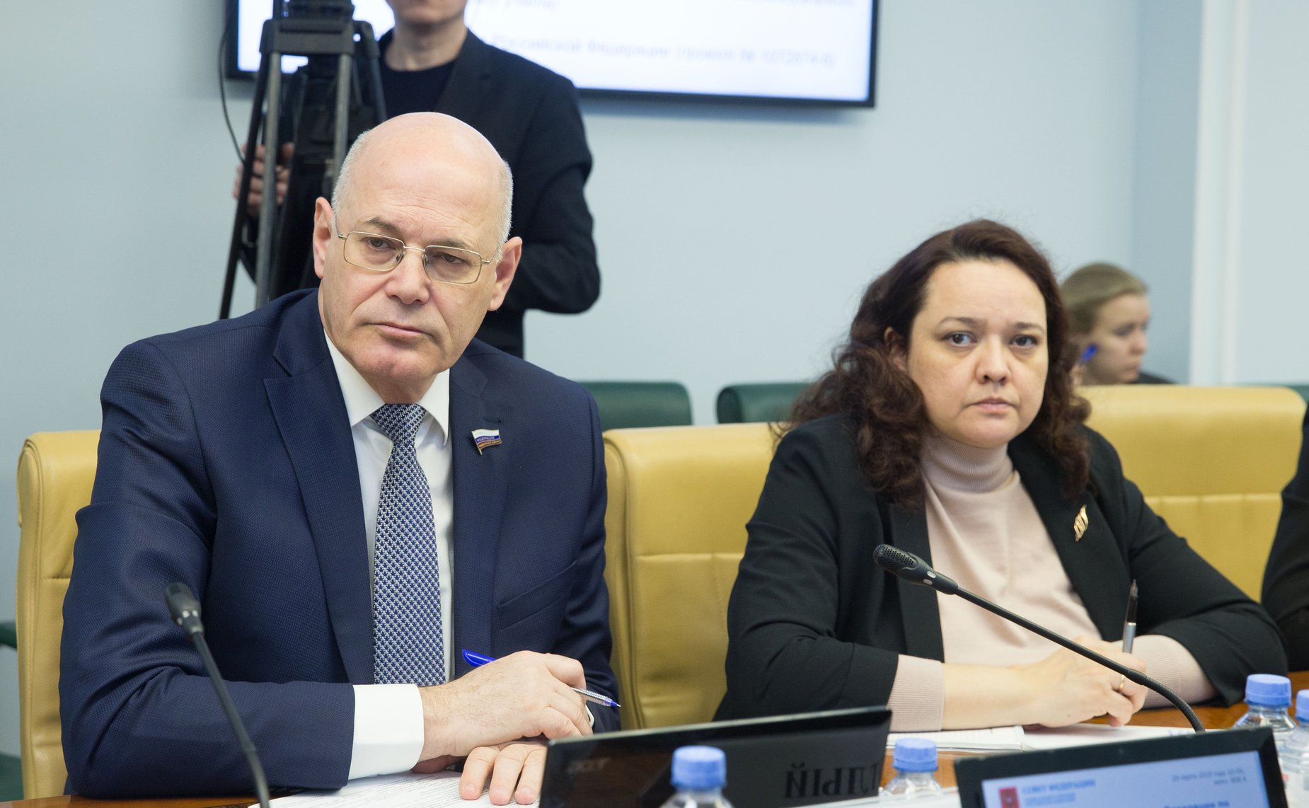 Владимир Круглый и Анна Отке