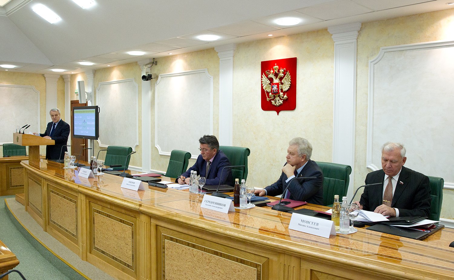 Выступление Панкова на заседании Координационного совета по социальной защите военнослужащих, сотрудников правоохранительных органов и членов их семей 2